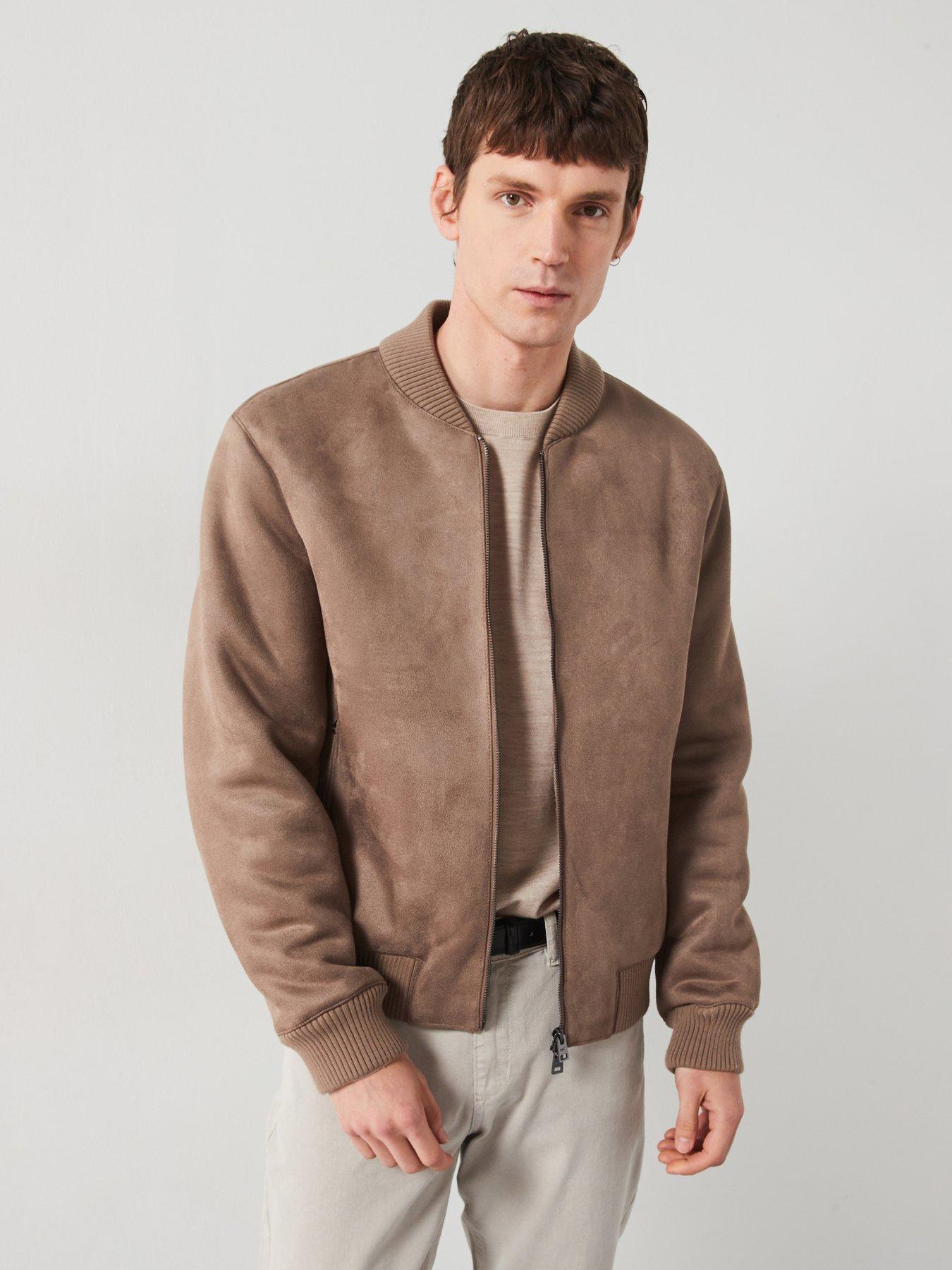 mango-anil-smart-fit-bomber-jacketnbsp--brown