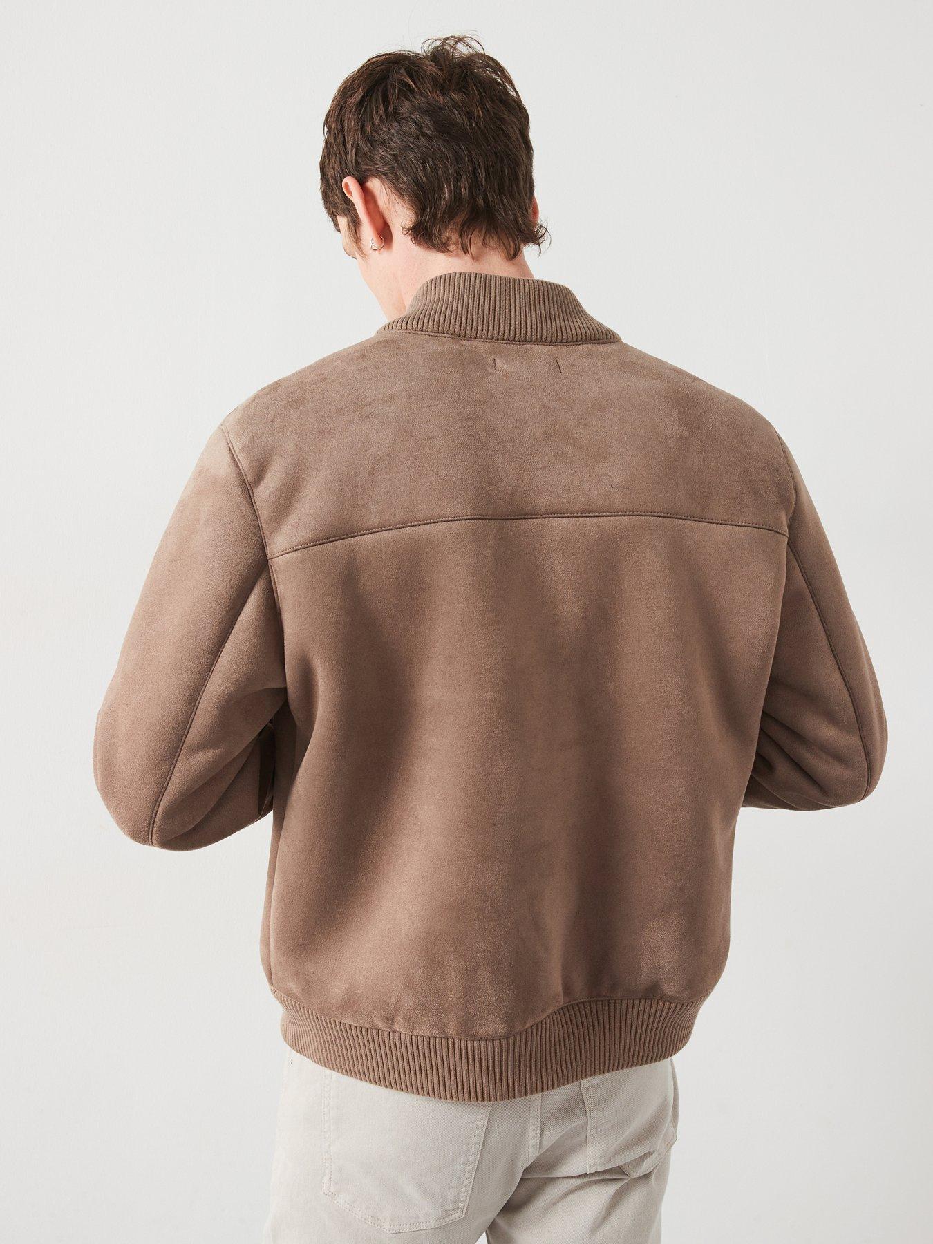  image of mango-anil-smart-fit-bomber-jacketnbsp--brown