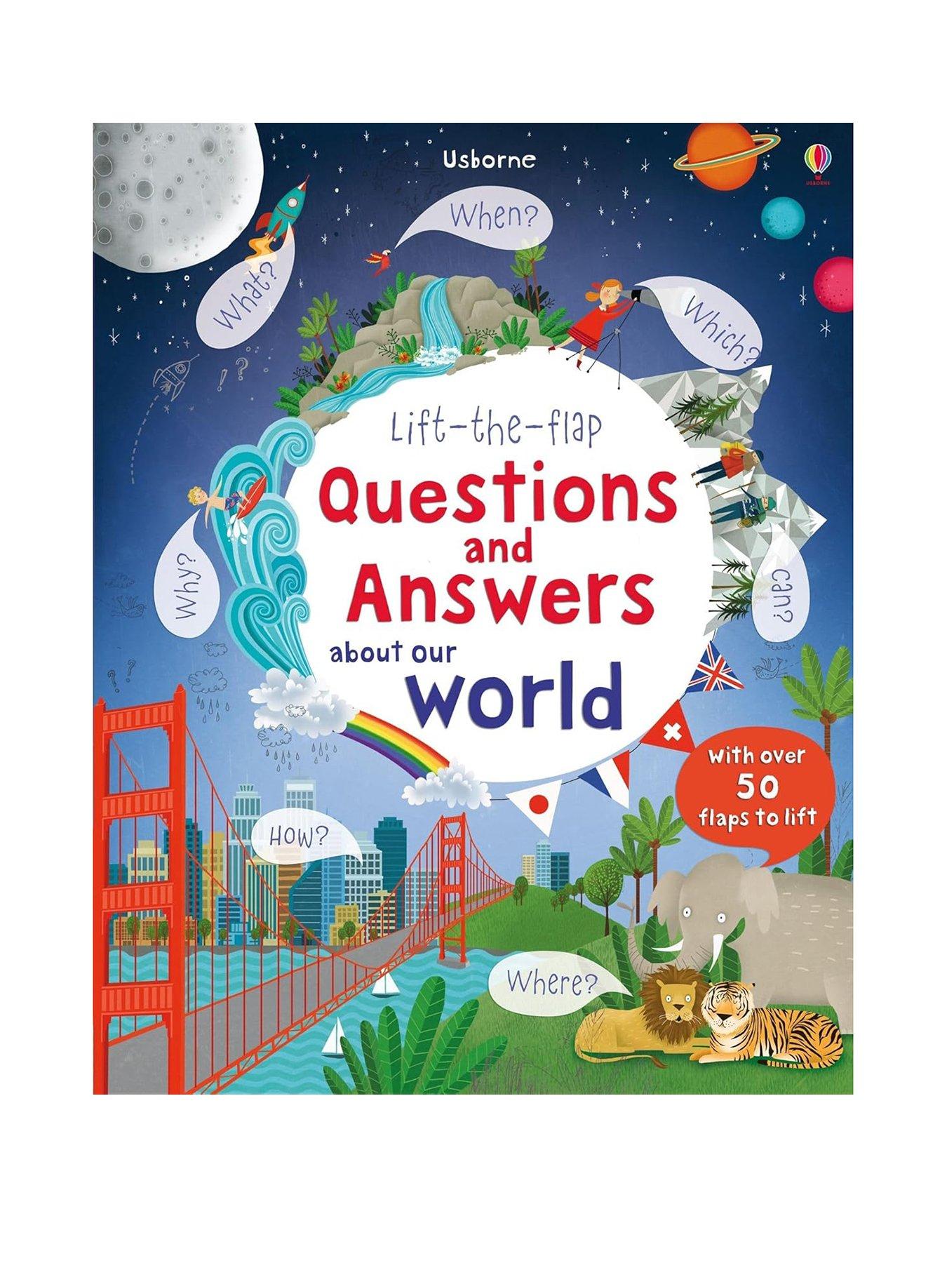 undefined Lift-the-Flap Questions and Answers About Our World Book