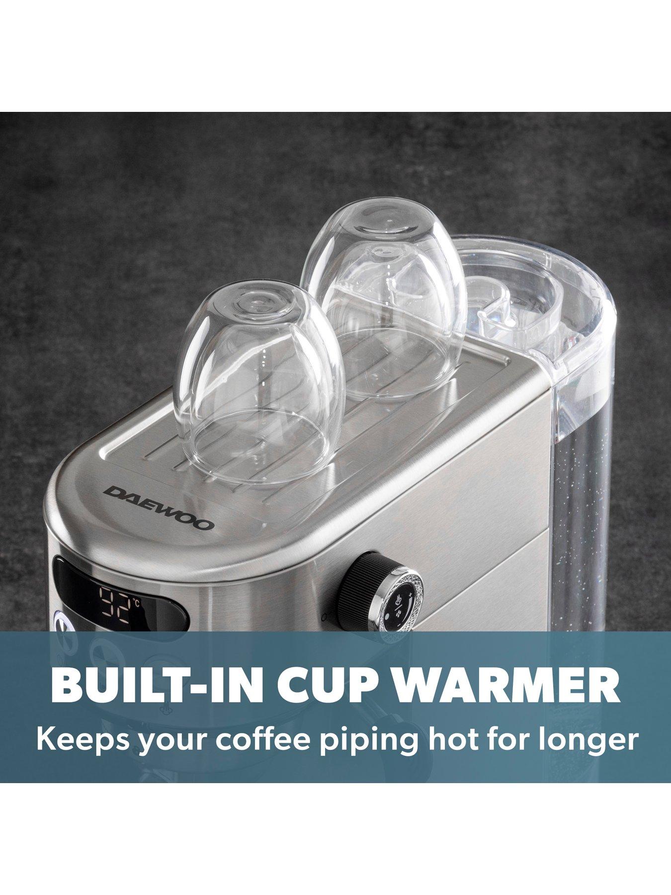 image of daewoo-20-barnbspdigitalnbspcompact-espresso-coffee-maker