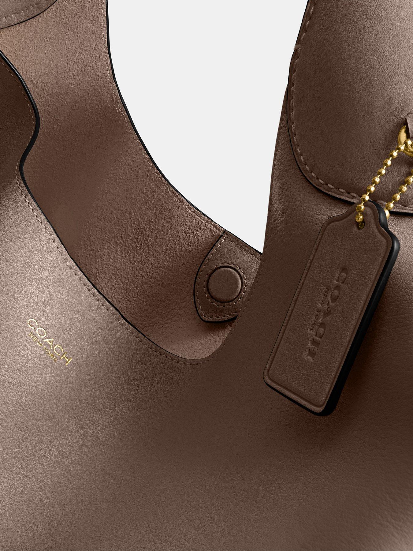  image of coach-brooklyn-39-shoulder-bag-dark-stone
