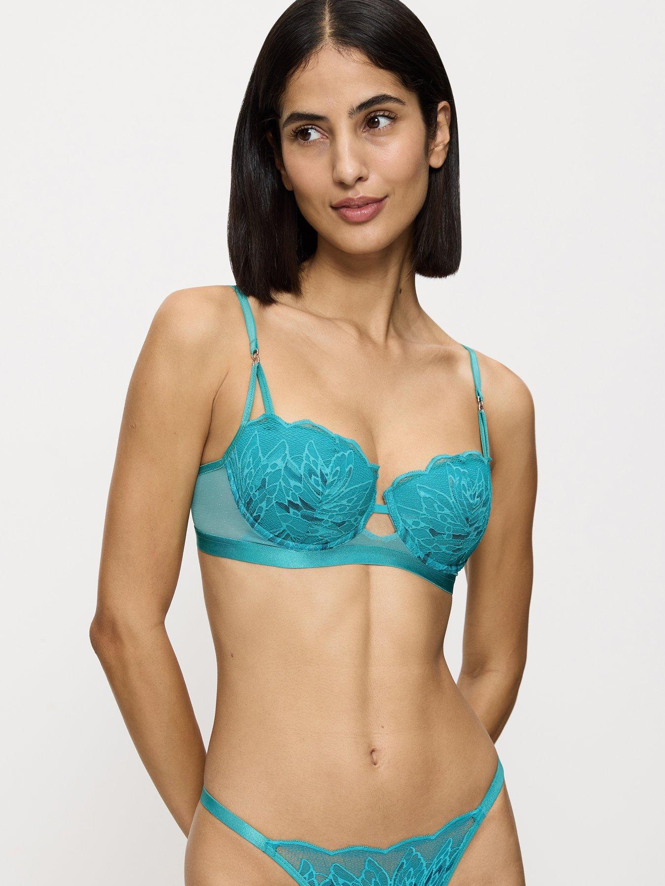 Triumph Crazy Stupid Love Underwired Bra - Teal