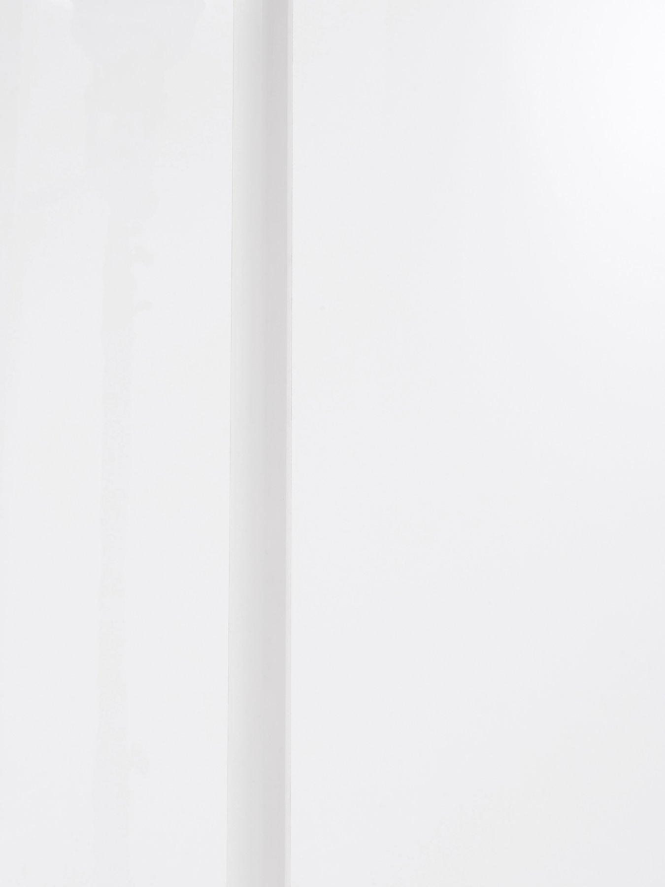 Image 7 of 7 of The Very Collection Layton Gloss 4 Door Wardrobe with Internal 4 Drawer Chest - White - FSC&reg; Certified
