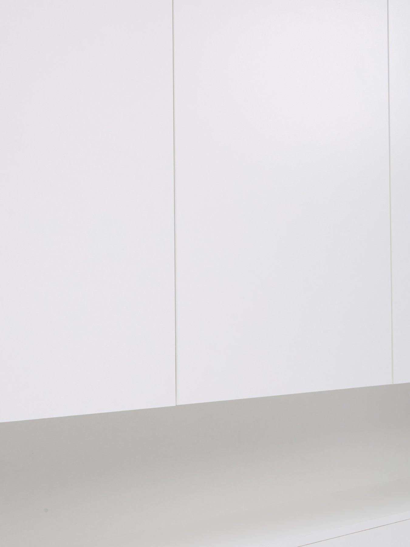 Image 5 of 6 of The Very Collection Layton Gloss Overbed Unit - White - FSC&reg; Certified