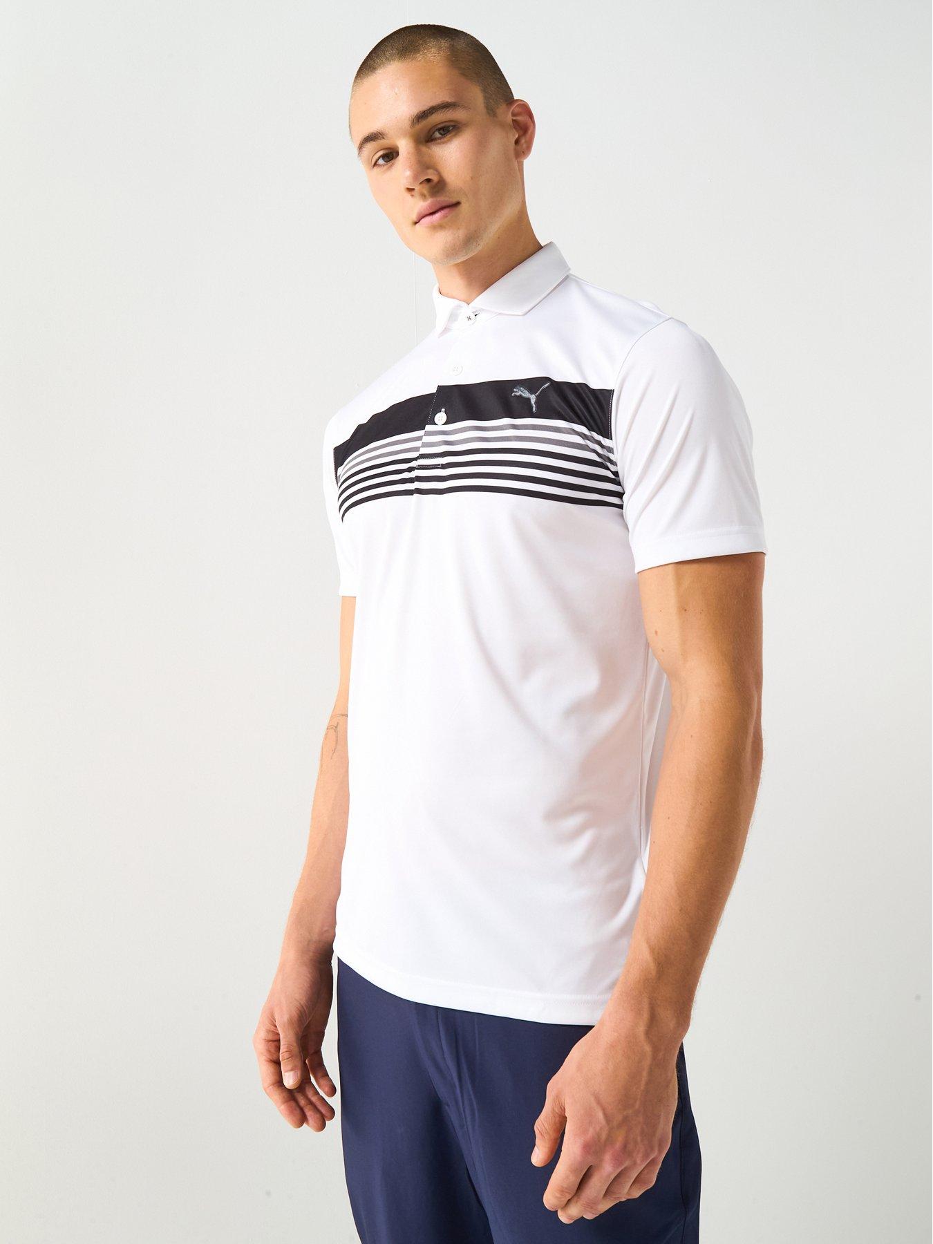 undefined Men's Golf West Polo - Black