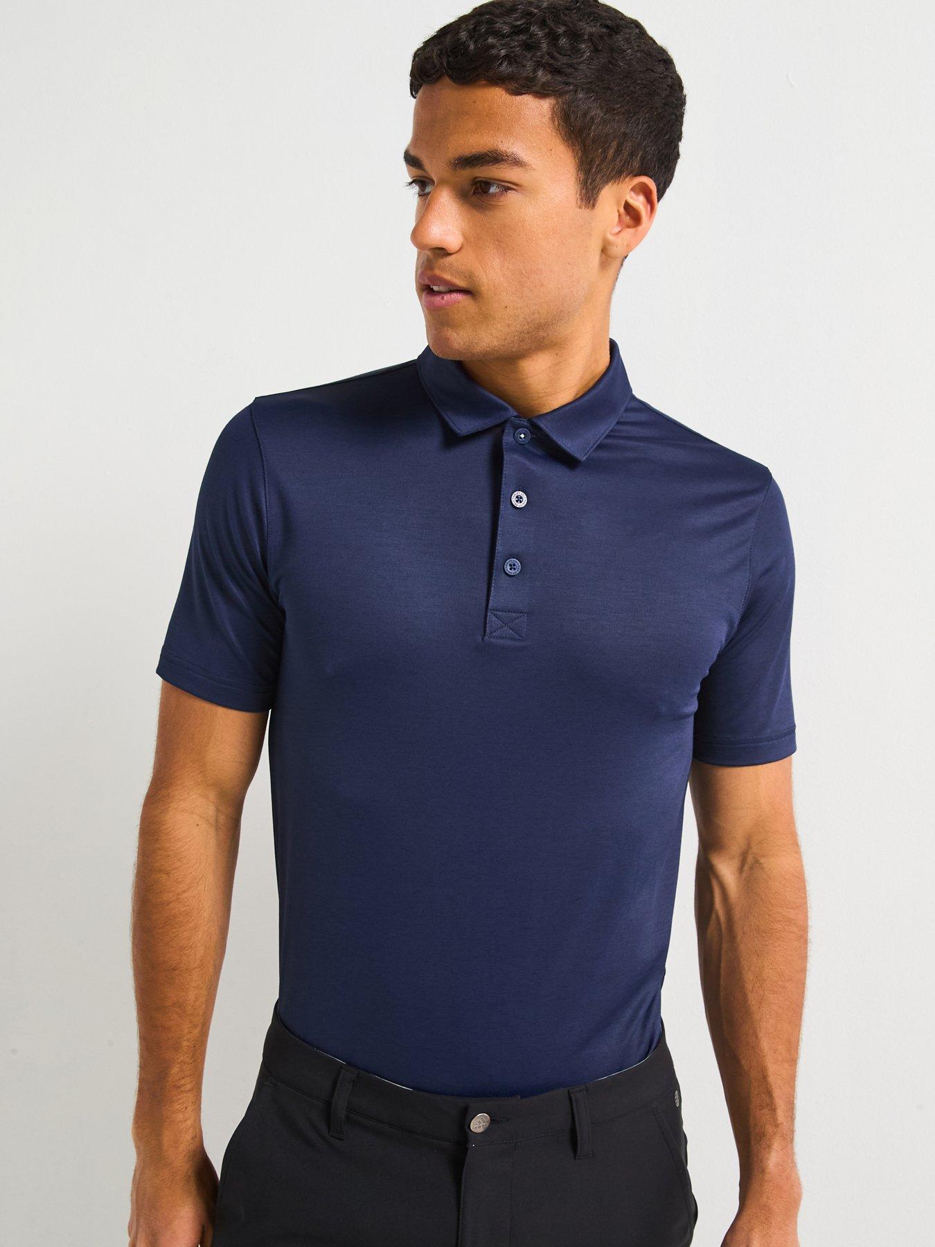 undefined Mens Golf Con Polo Top 20 -Navy - Deep Navy