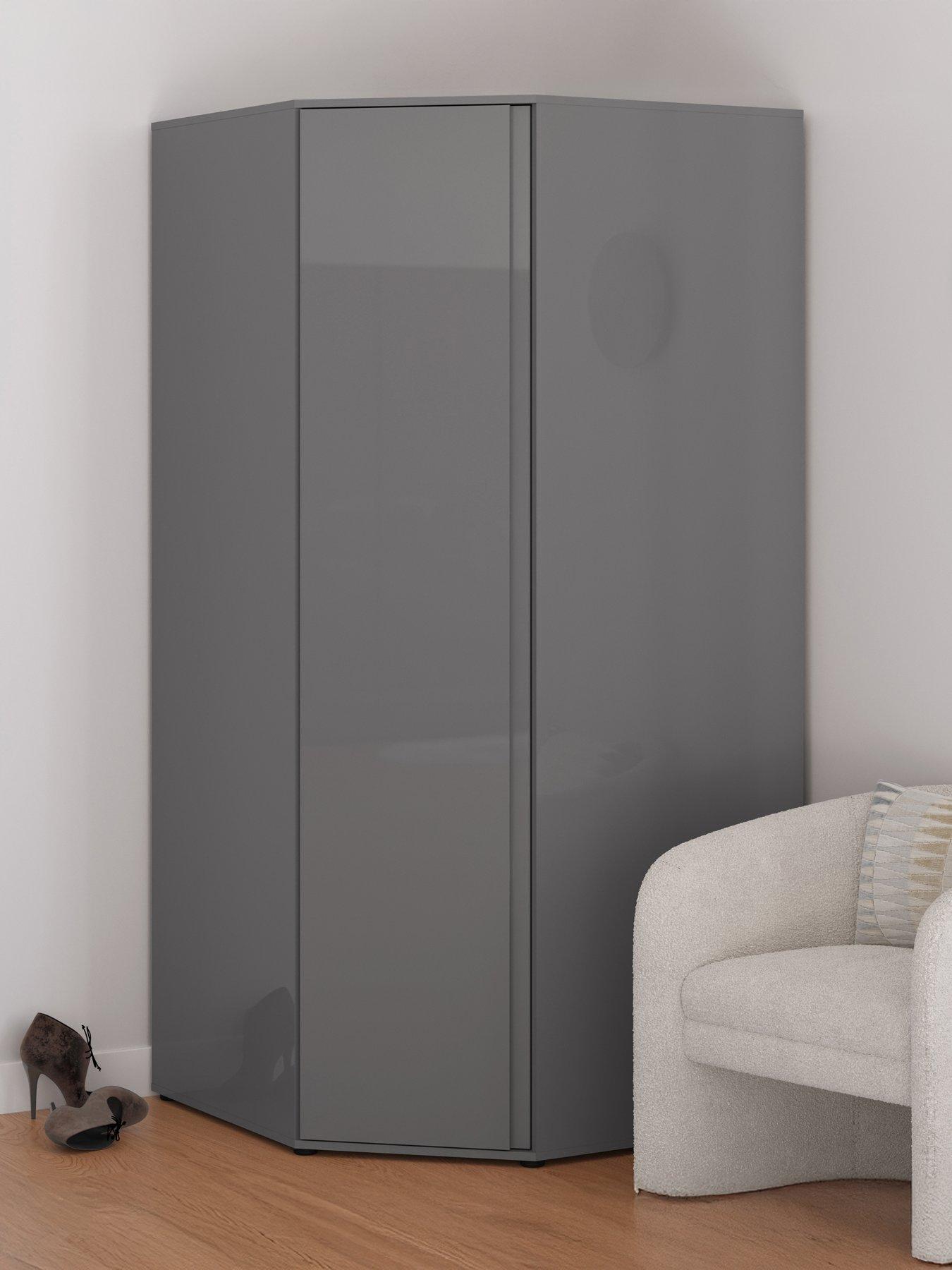 very-home-layton-gloss-corner-wardrobe-grey-fscreg-certified