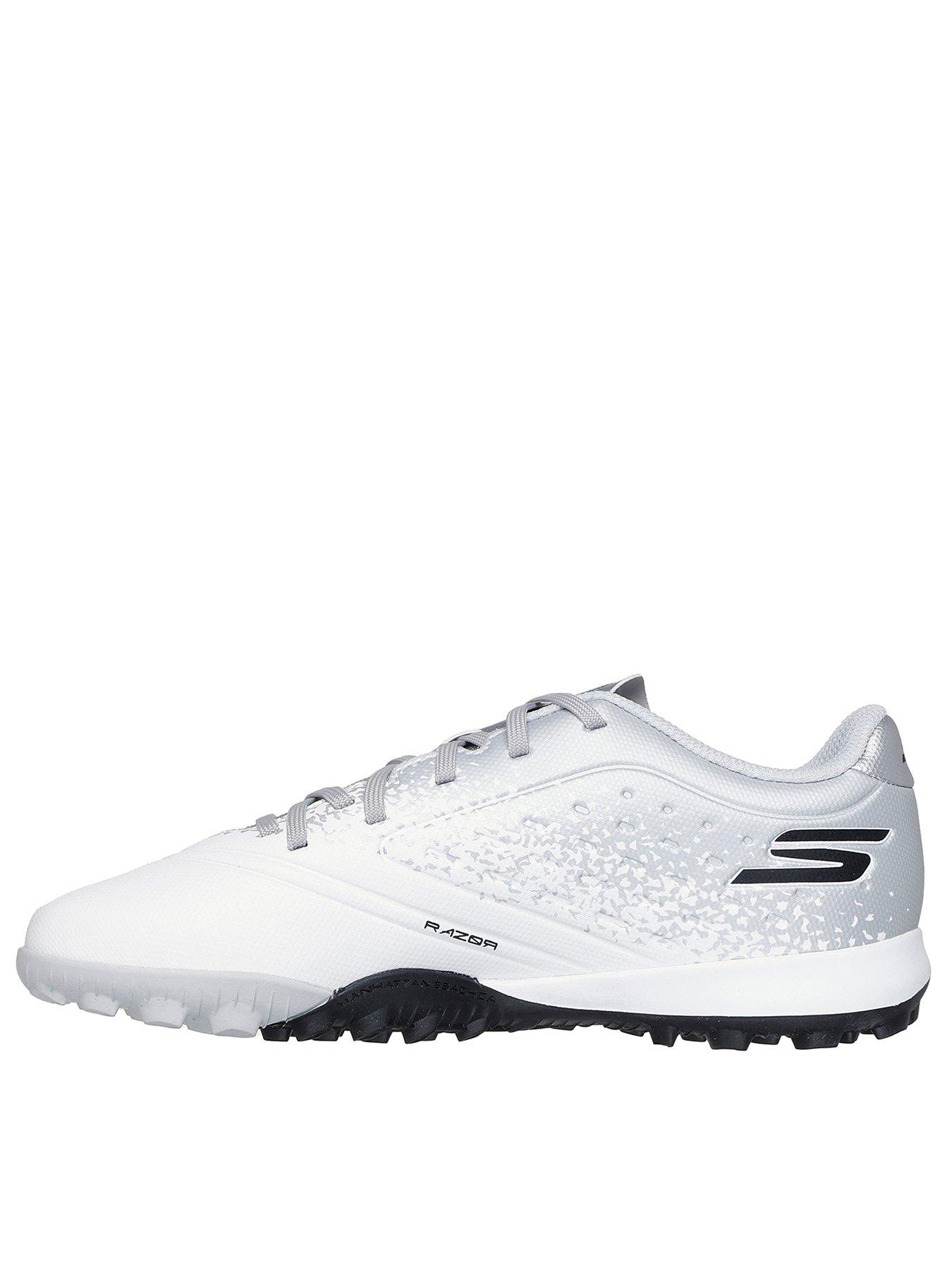  image of skechers-youth-skechers-razor-15-astro-turf-football-boots--silver