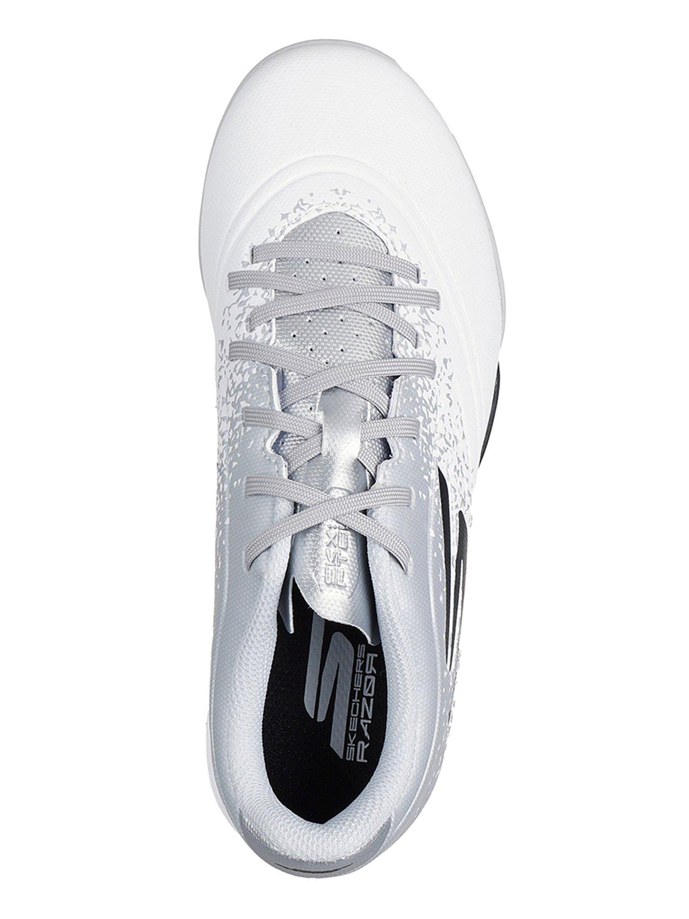  image of skechers-youth-skechers-razor-15-astro-turf-football-boots--silver