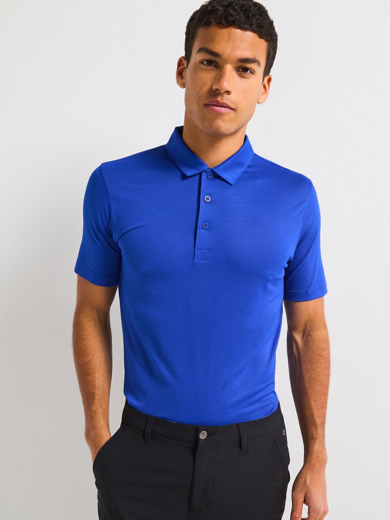undefined Mens Golf Con Polo 20 - Festive Blue