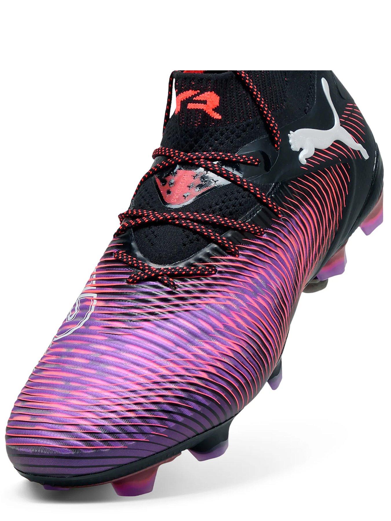  image of puma-mens-future-8-ultimate-firm-ground-football-boots-purple