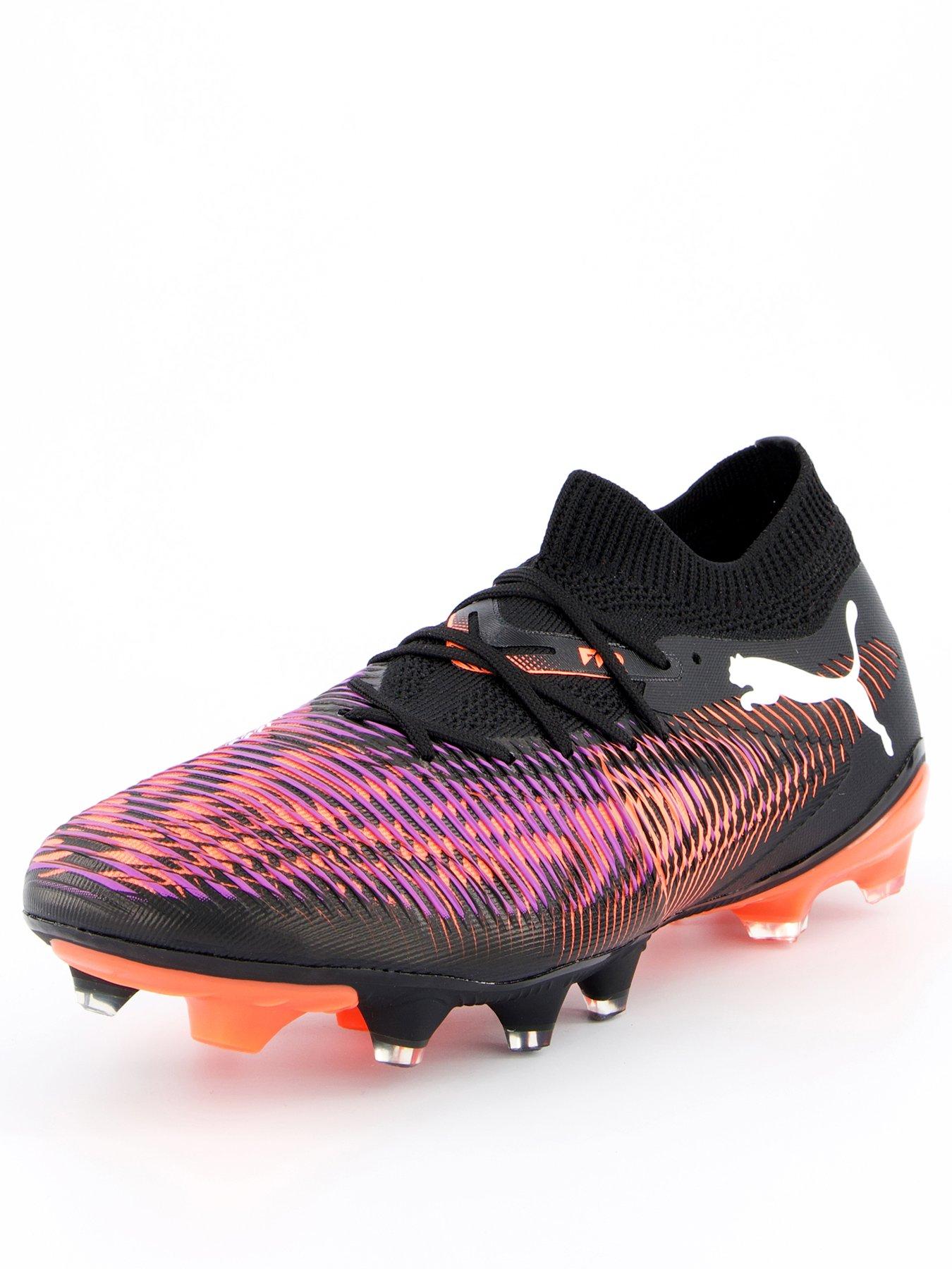  image of puma-womens-future-8-match-firm-ground-football-boot-blackpurple