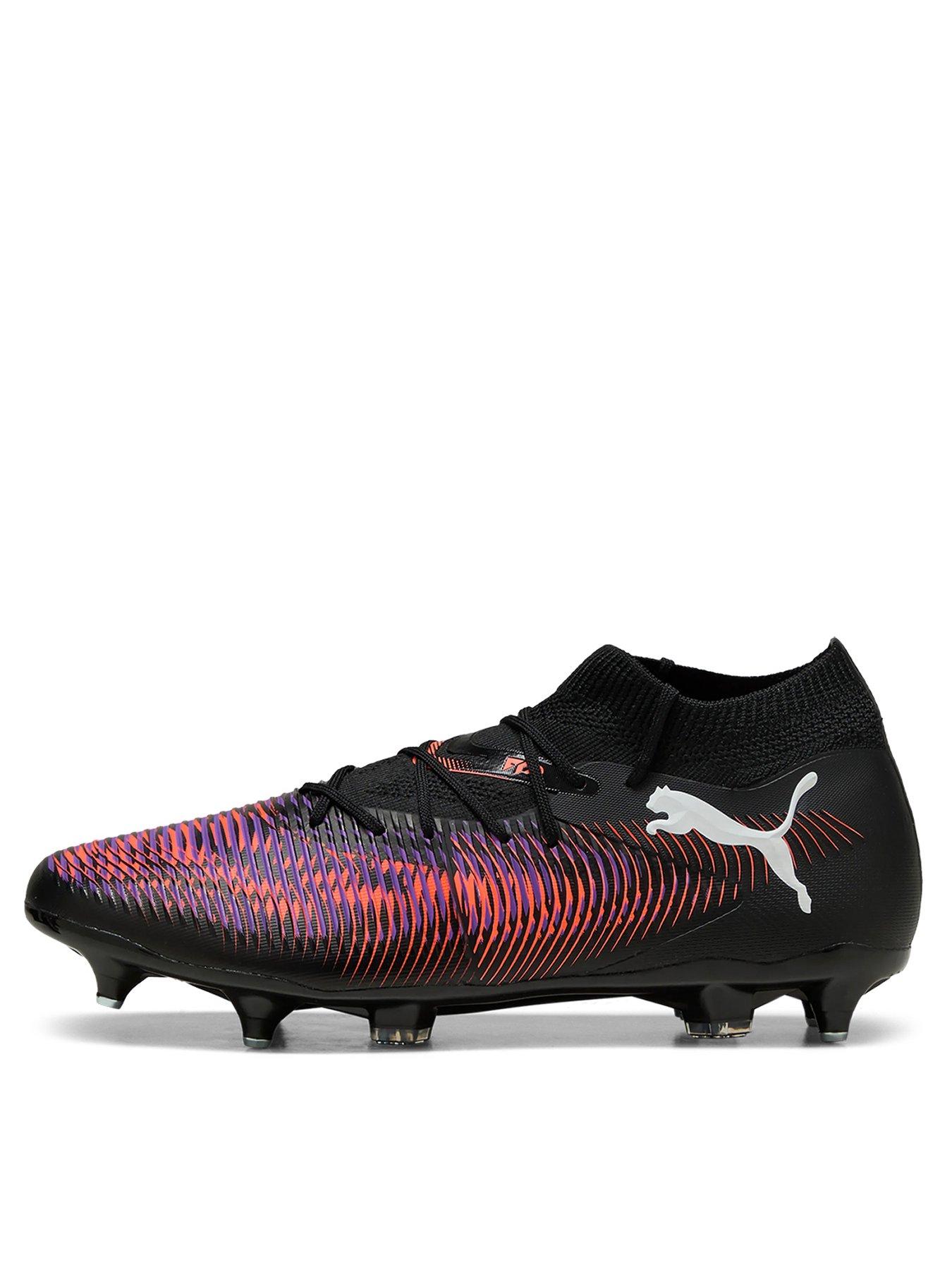 undefined Mens Future 8 Match Soft Ground Football Boot - Black/Purple
