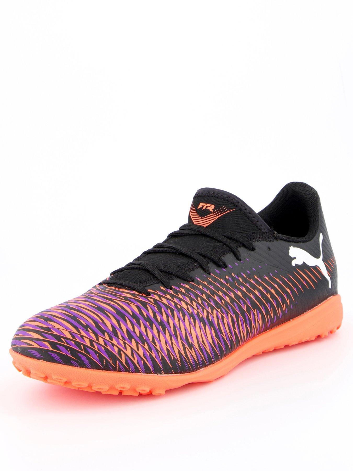  image of puma-mens-future-8-play-asteo-turf-football-boot-blackpurple-black