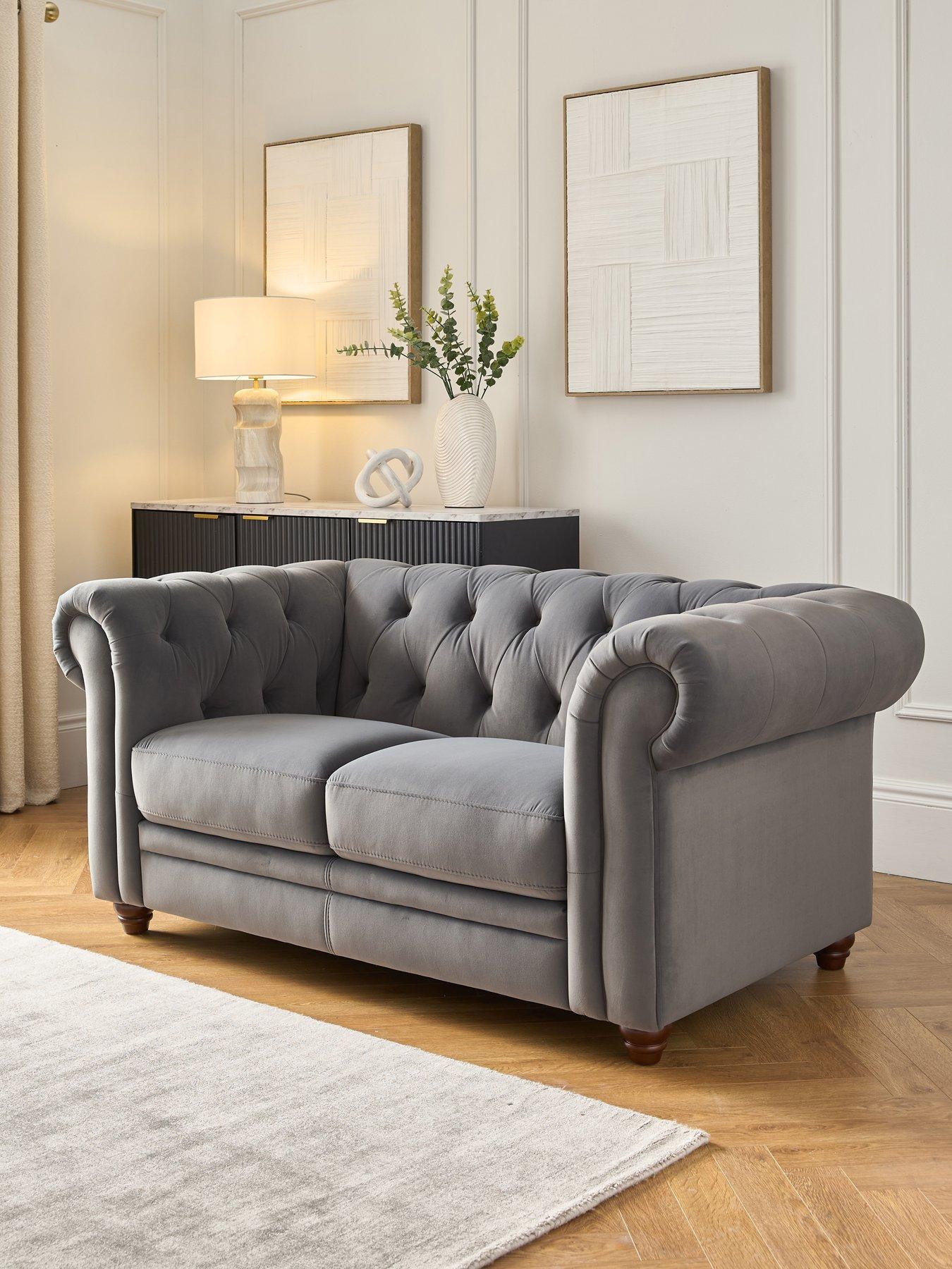 Very Home Cheltenham 2 Seater Standard Back Fabric Sofa