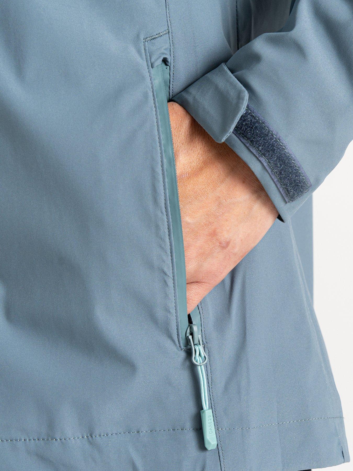  image of regatta-womens-switch-up-ii-waterproof-shell-jacket-grey