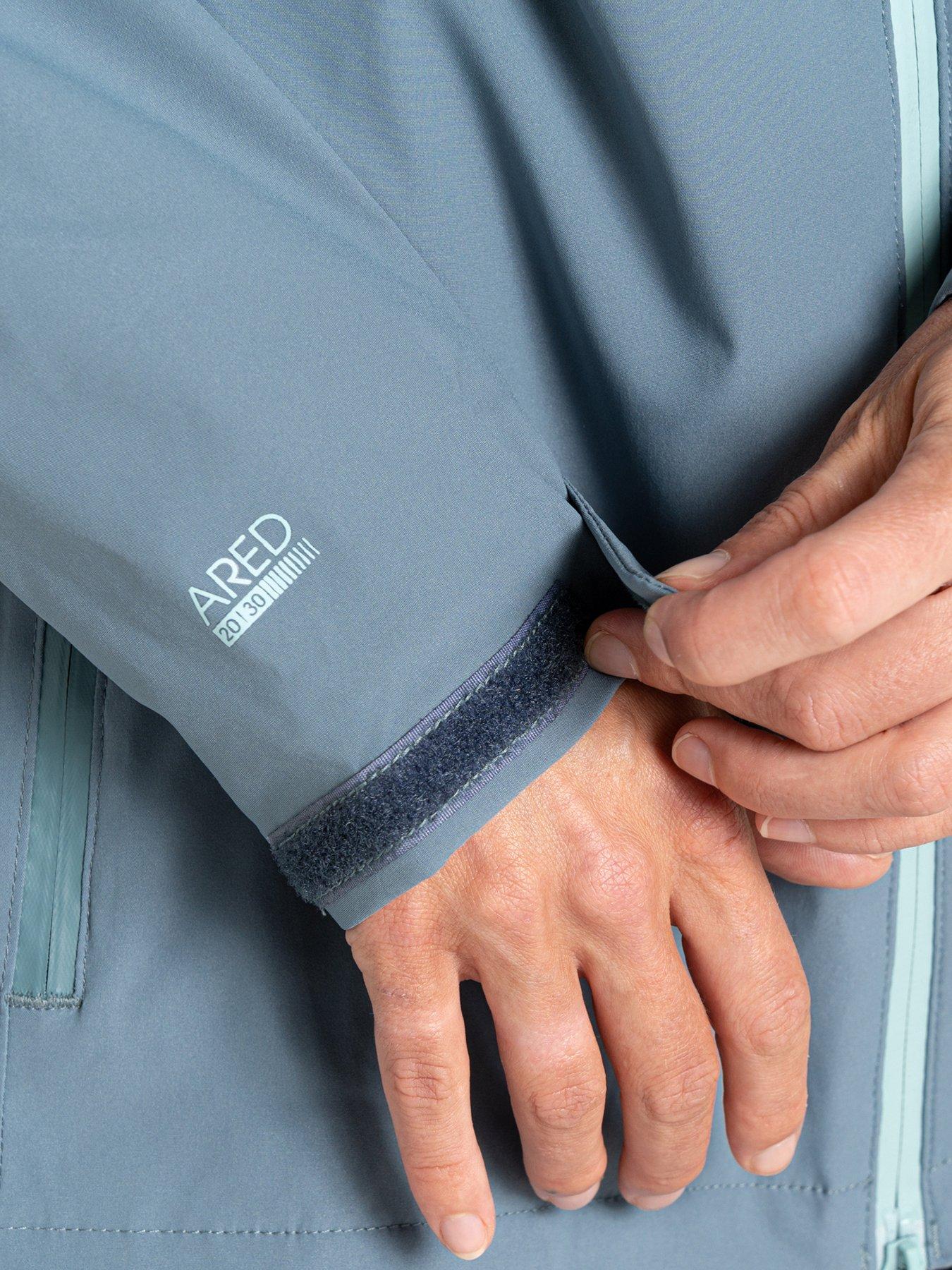  image of regatta-womens-switch-up-ii-waterproof-shell-jacket-grey