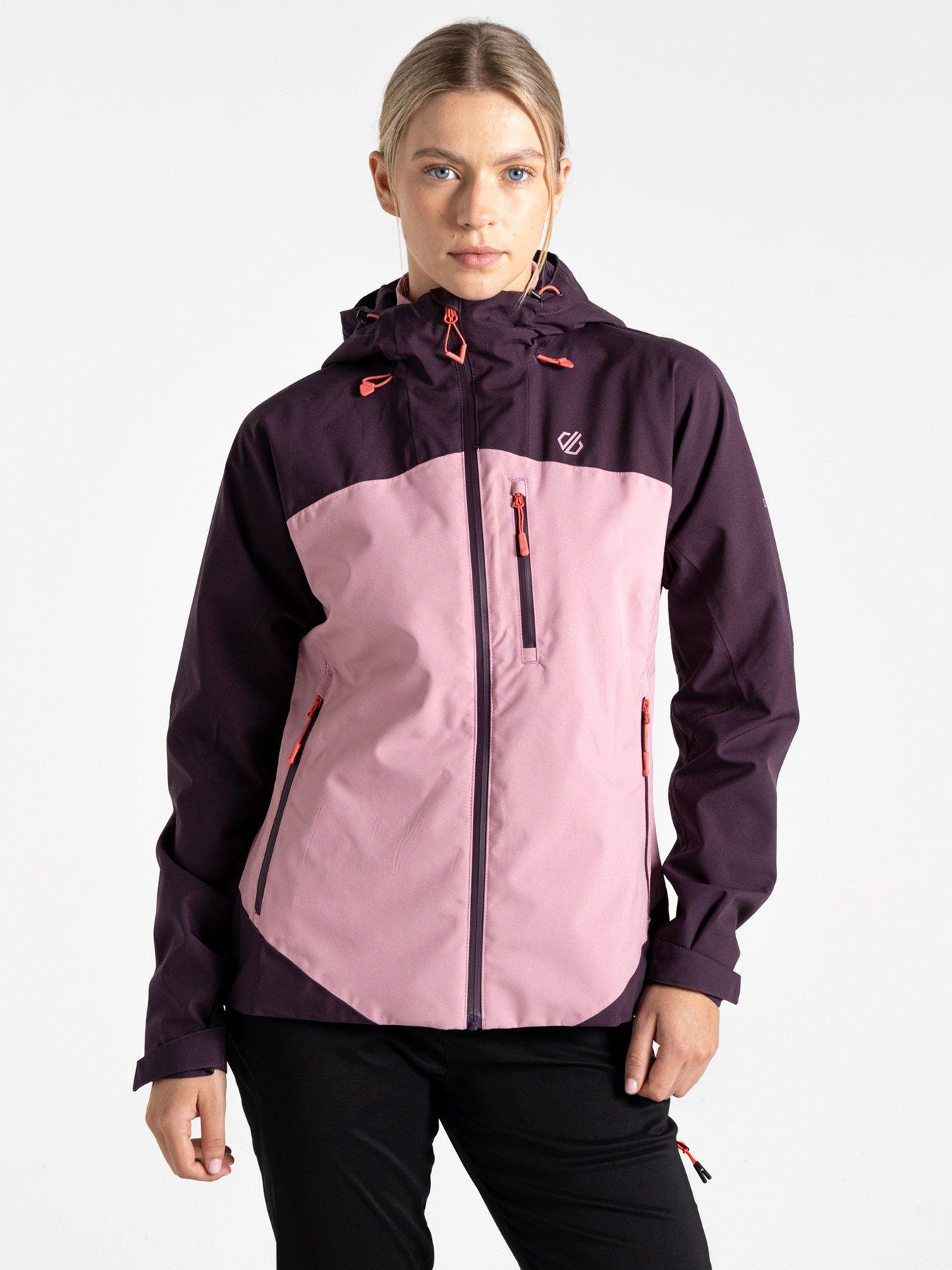 Image 1 of 6 of Dare 2b Womens Torrek II Waterproof Shell Jacket- Purple