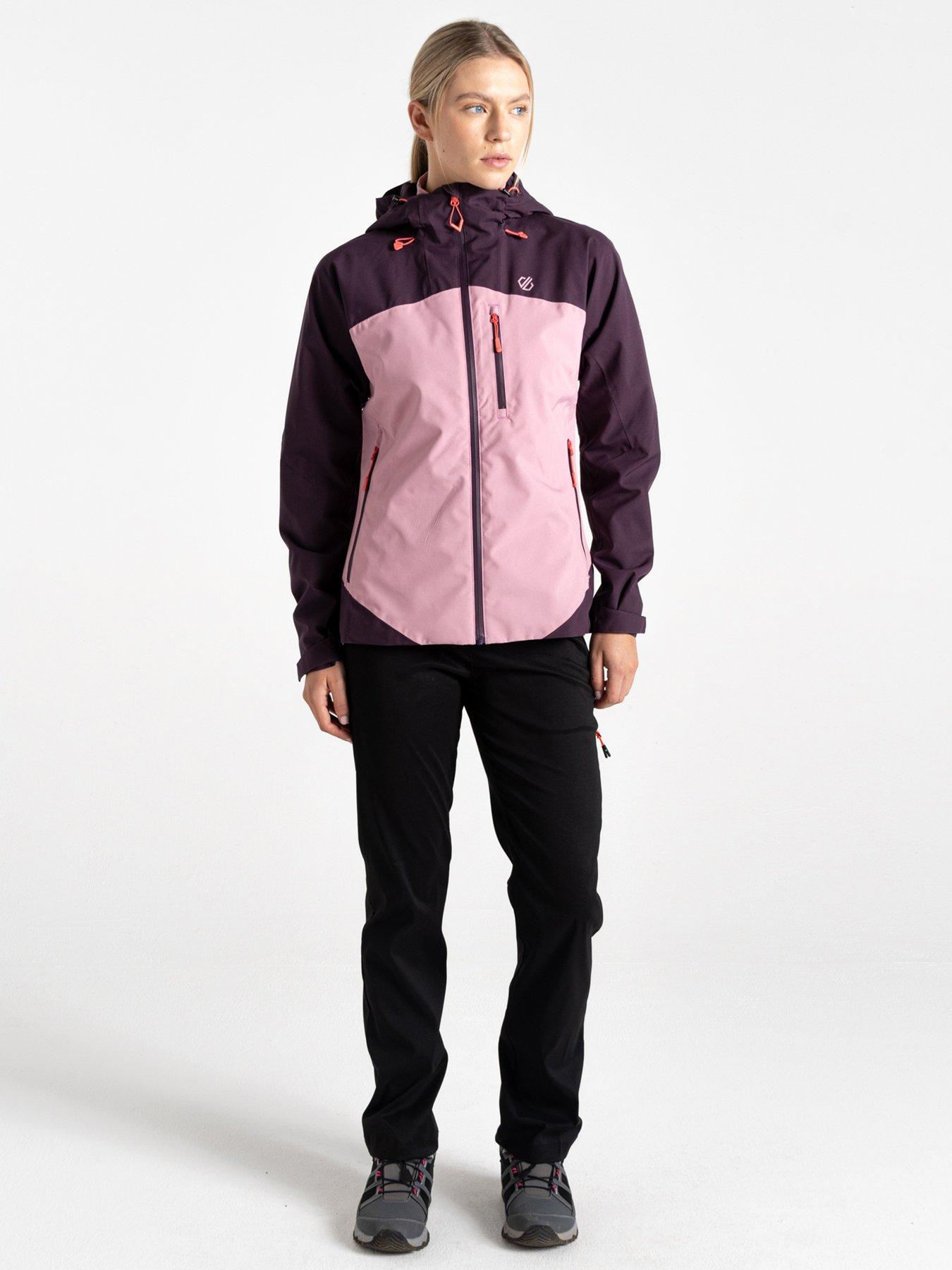 Image 2 of 6 of Dare 2b Womens Torrek II Waterproof Shell Jacket- Purple