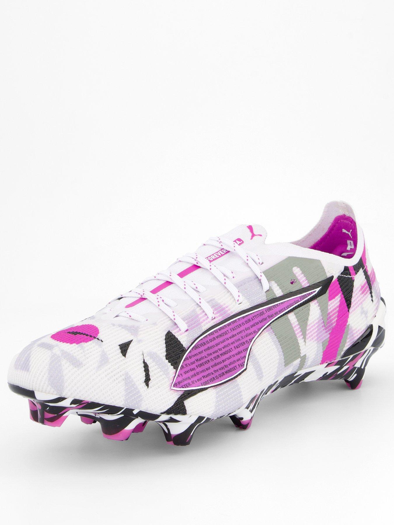 stillFront image of puma-mens-ultra-5-ultimate-forever-firm-ground-football-boots-white