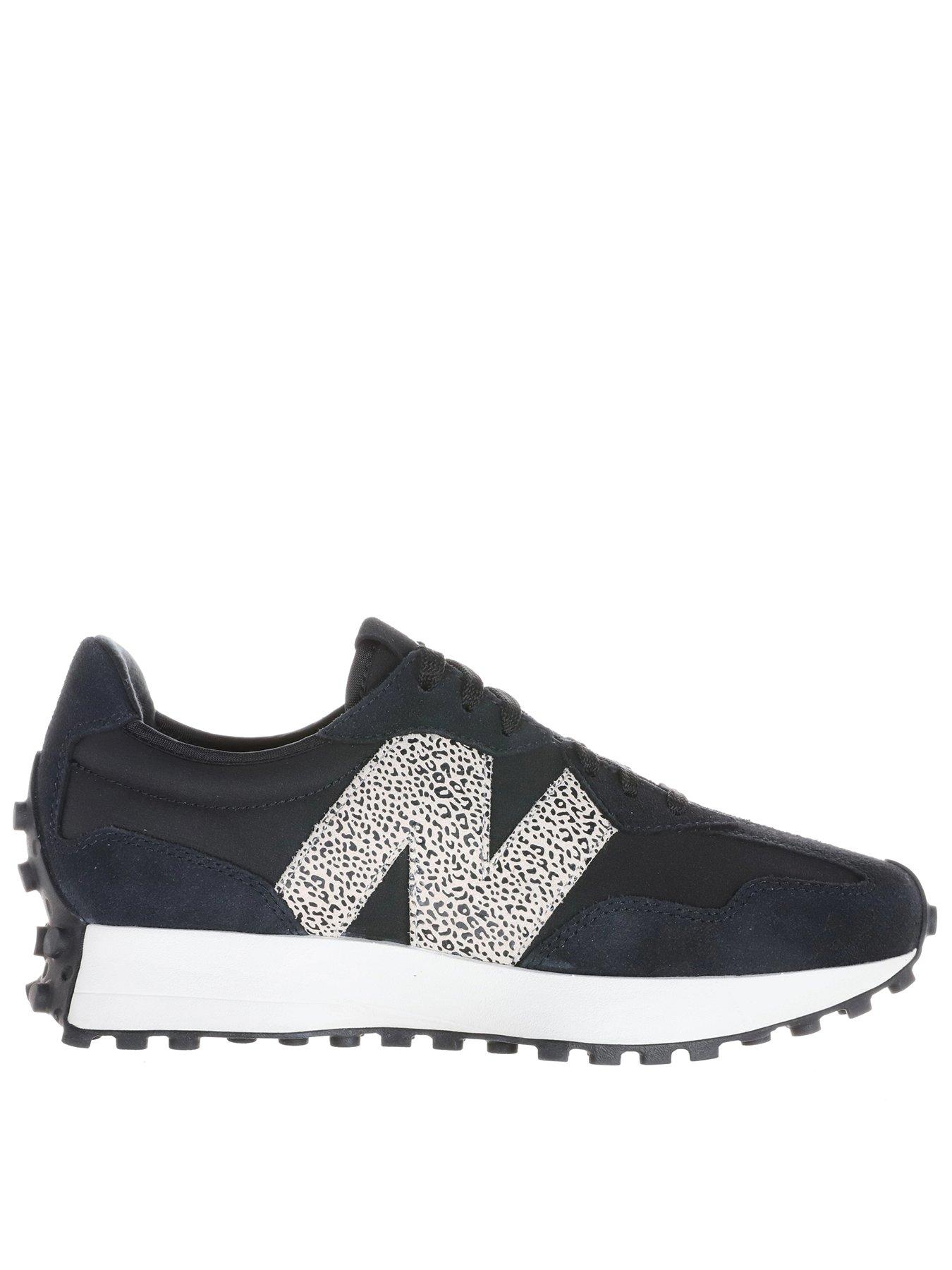 New Balance Women's 327 Trainers Black Littlewoods