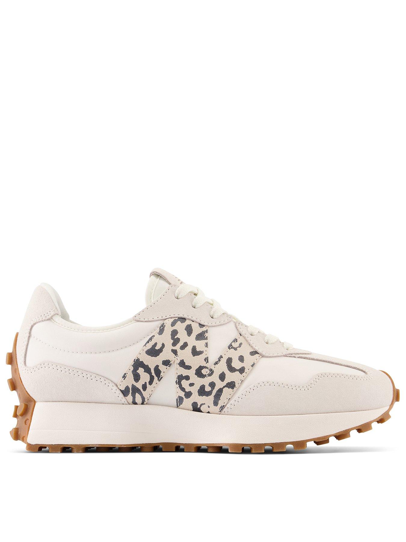 Image 1 of 6 of New Balance Womens 327 Trainers - Animal Print