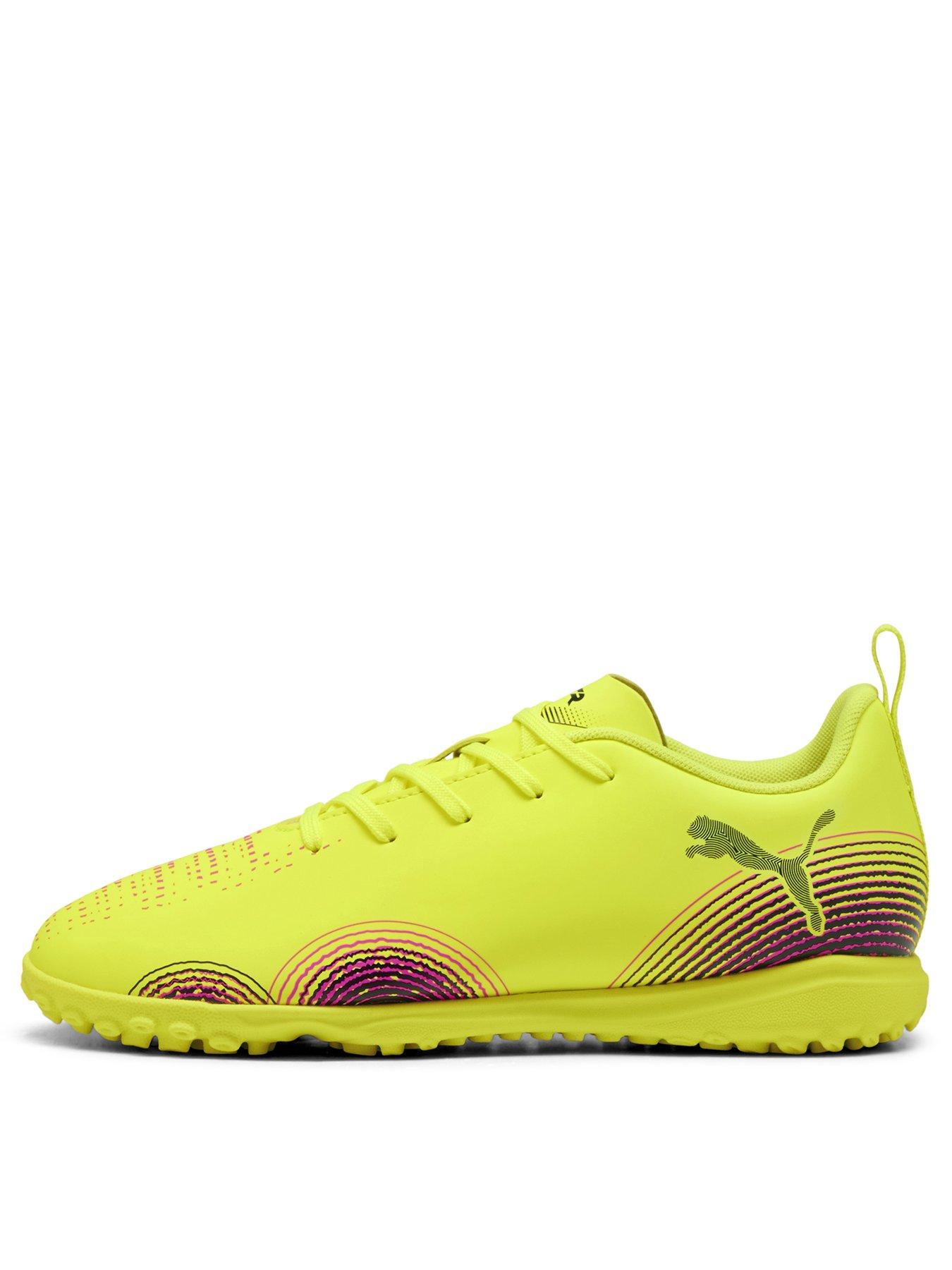 puma-junior-future-8-play-astro-turf-football-boots-yellow