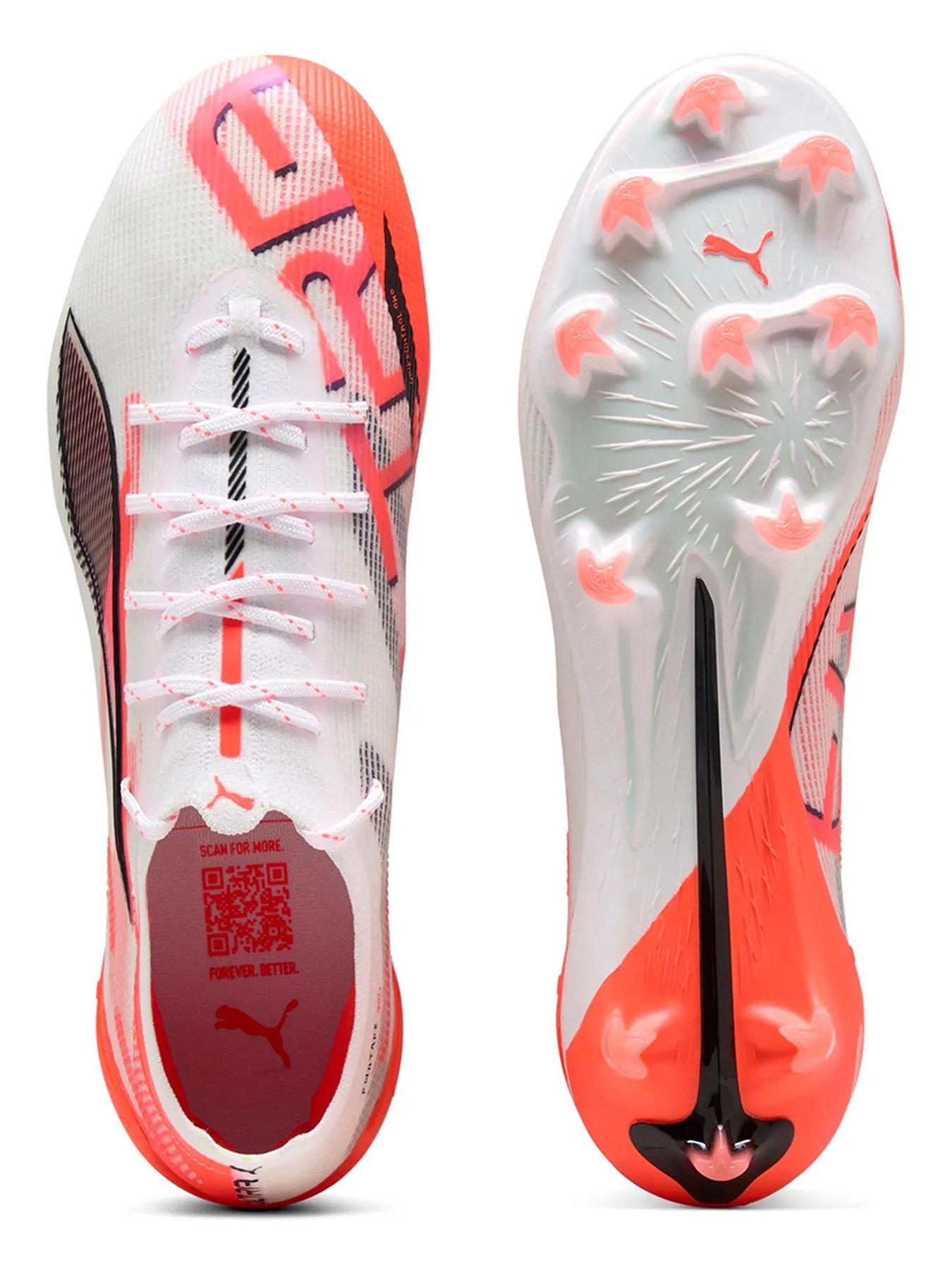  image of puma-mens-ultra-5-ultimate-firm-ground-football-boots-white