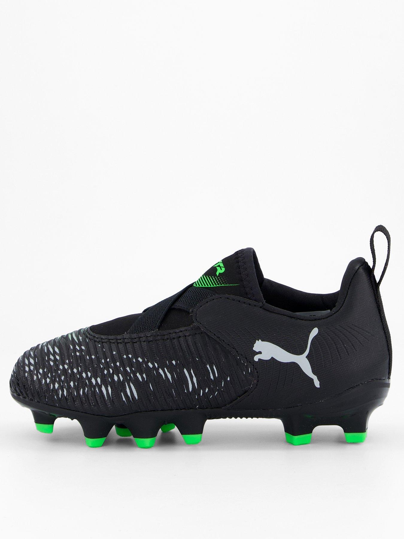 undefined Junior Future 8 Match Laceless Firm Ground Football Boots - Black