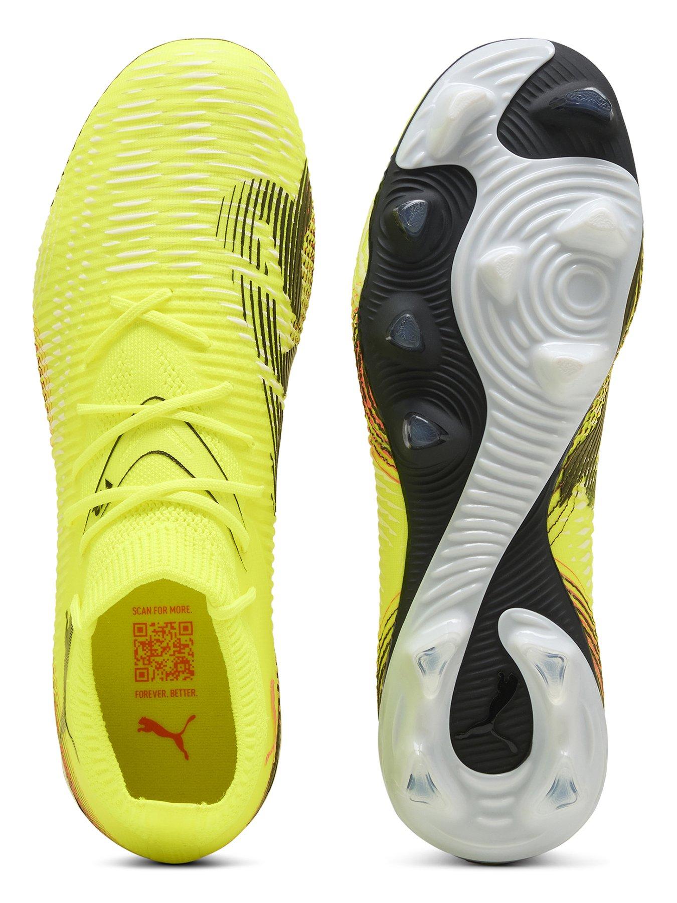  image of puma-womens-future-8-match-firm-ground-football-boot--yellow
