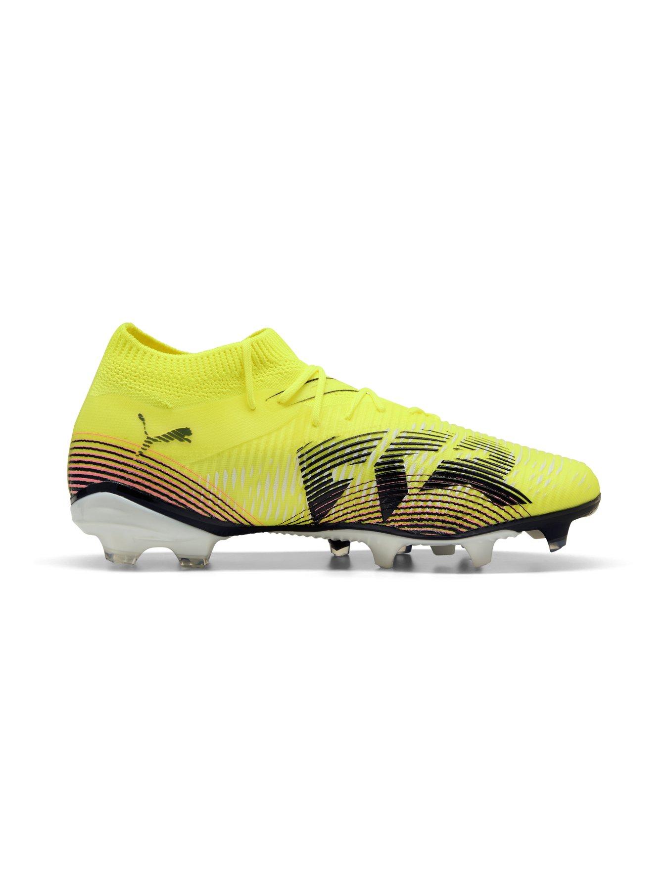  image of puma-womens-future-8-match-firm-ground-football-boot--yellow