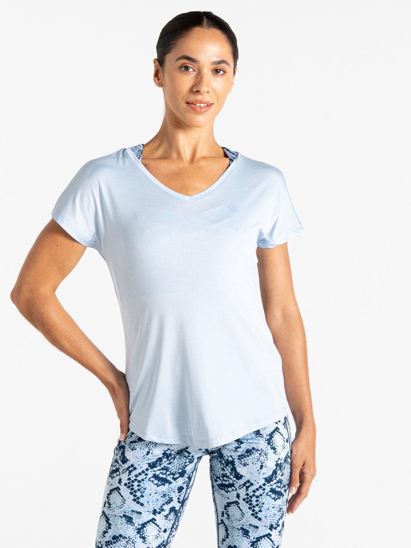 undefined Womens Vigilant T-shirt Workout Top-Blue