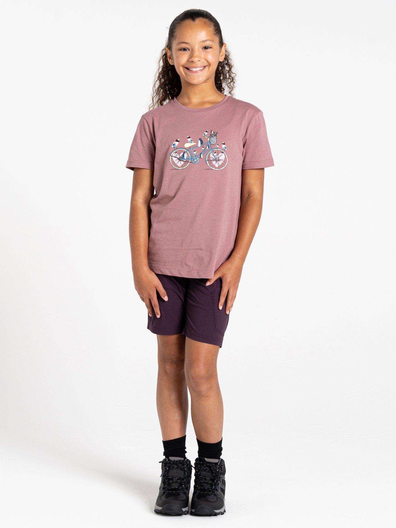  image of dare-2b-kids-trailblazer-ii-t-shirt--pink