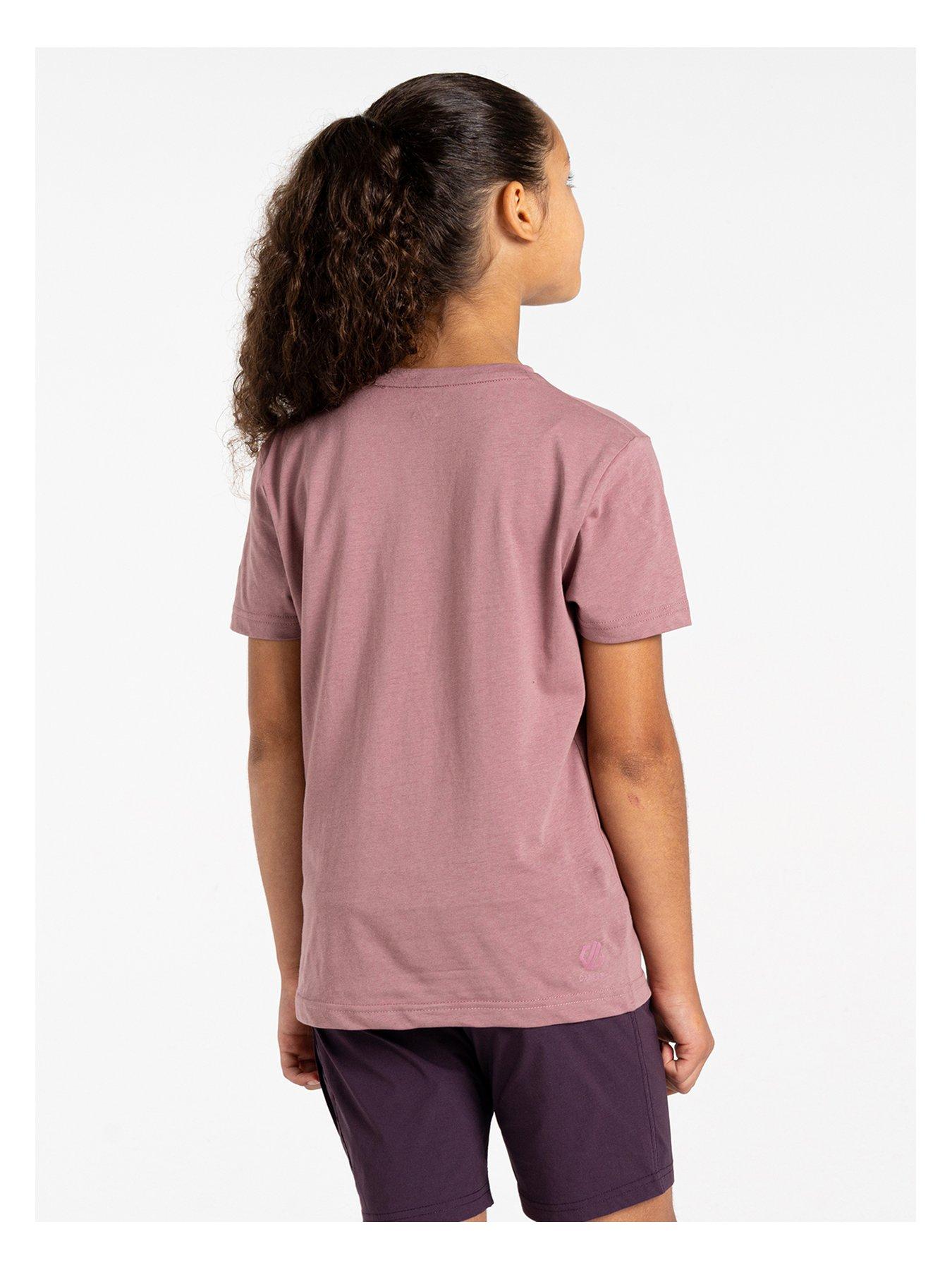  image of dare-2b-kids-trailblazer-ii-t-shirt--pink