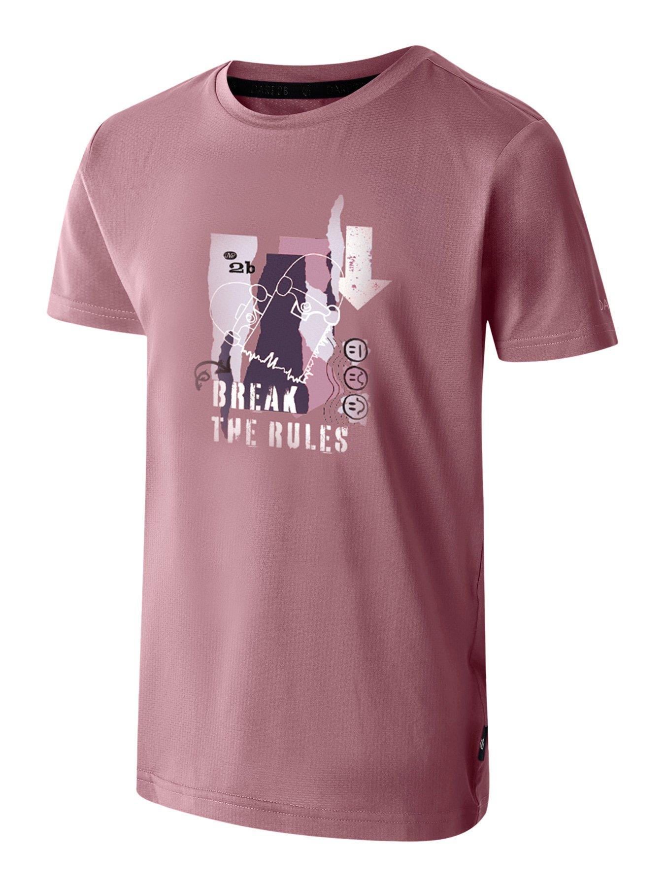  image of dare-2b-kids-trailblazer-ii-t-shirt--pink