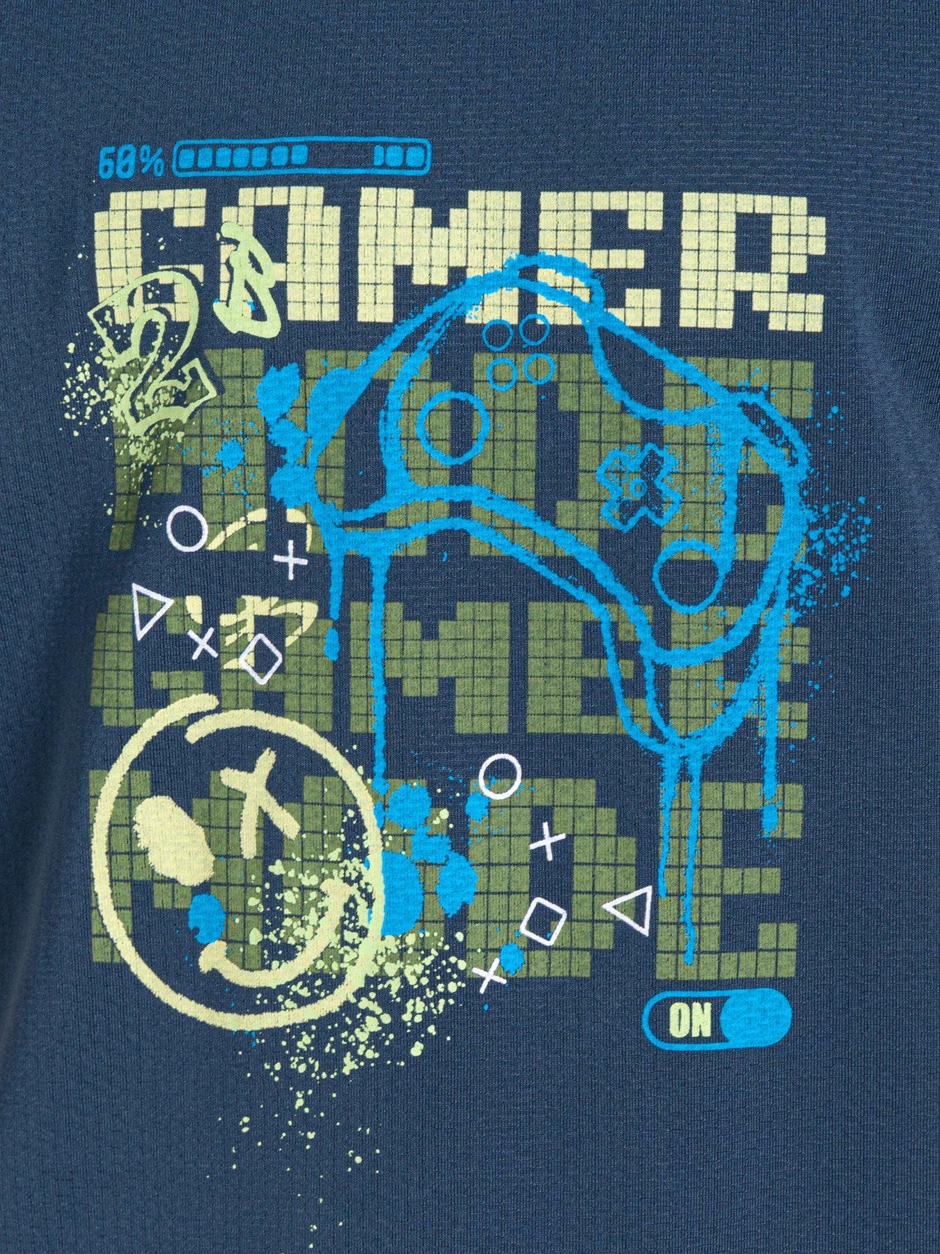  image of dare-2b-kids-amuse-ii-t-shirt--navy