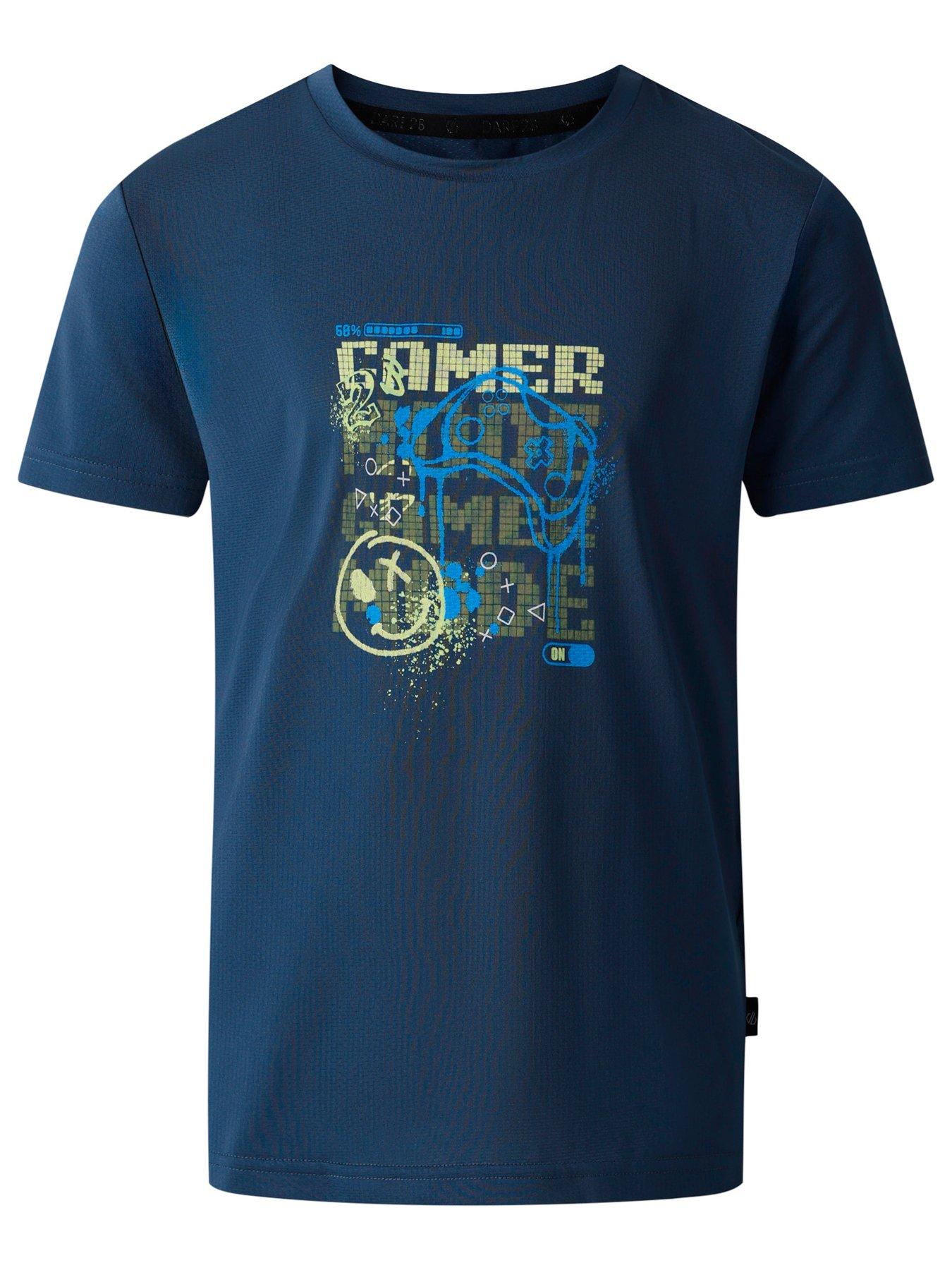  image of dare-2b-kids-amuse-ii-t-shirt--navy
