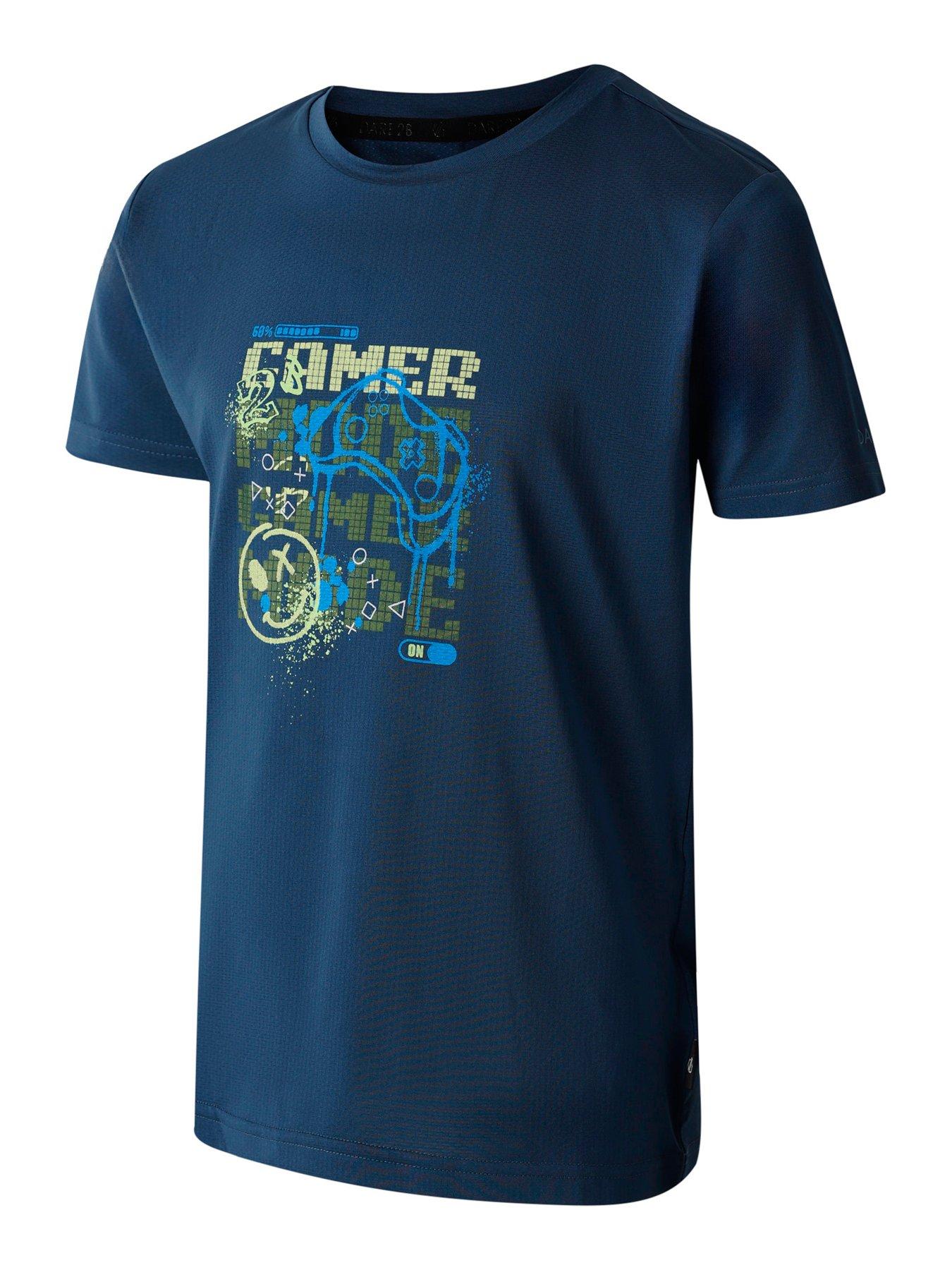  image of dare-2b-kids-amuse-ii-t-shirt--navy