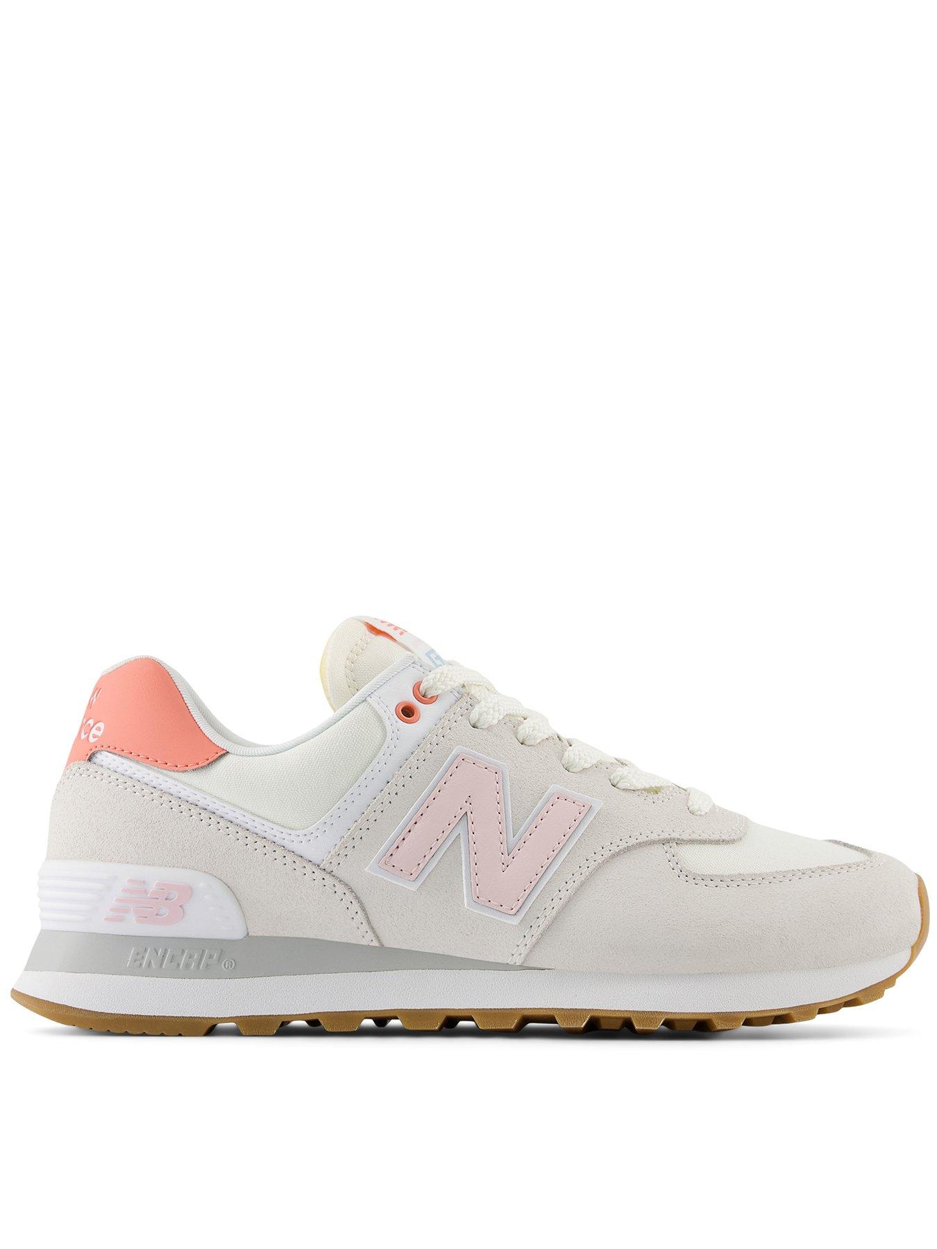 undefined Women's 574 Trainers - White