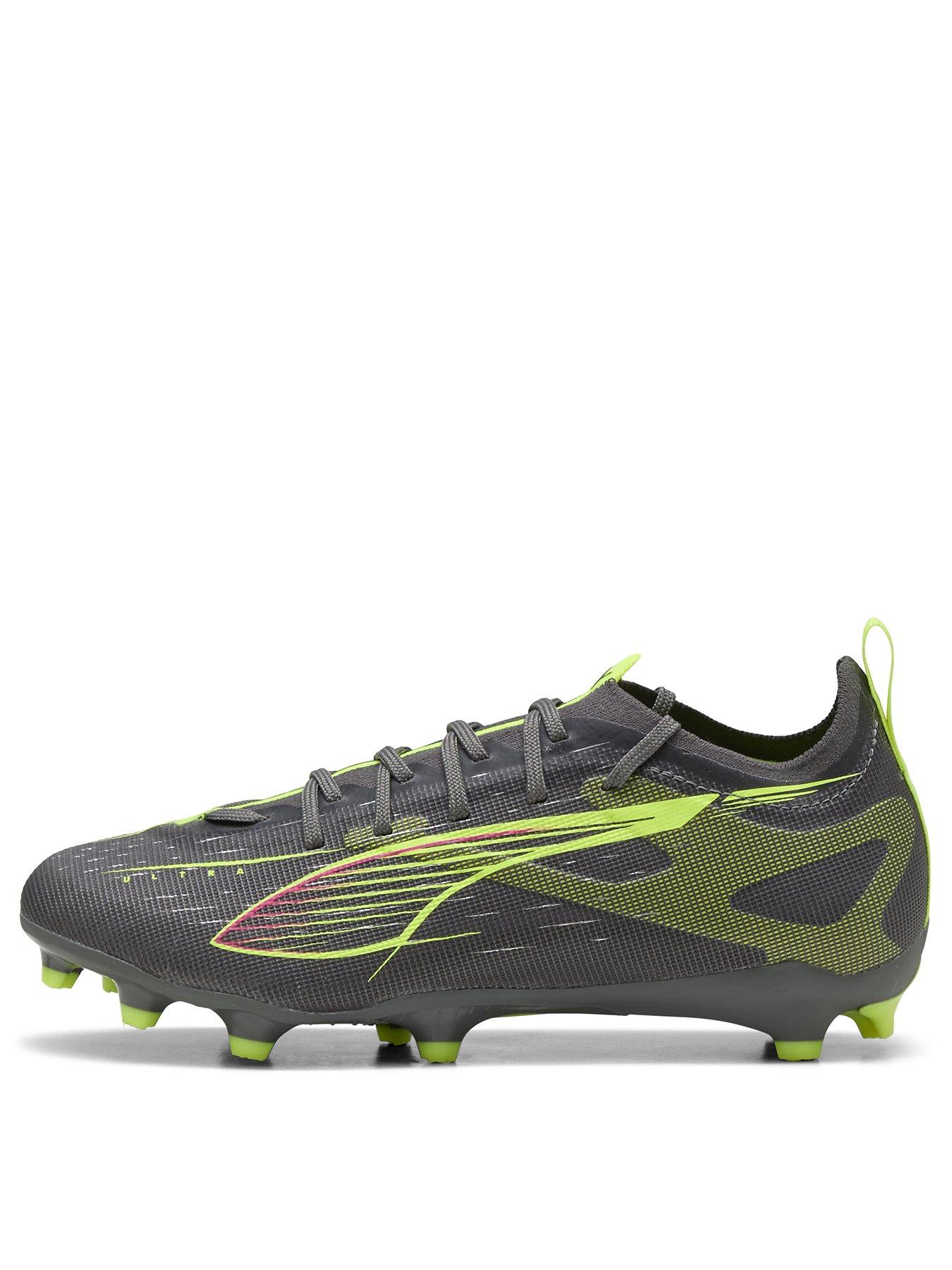 puma-junior-ultra-5-pro-firm-ground-football-boots-yellow