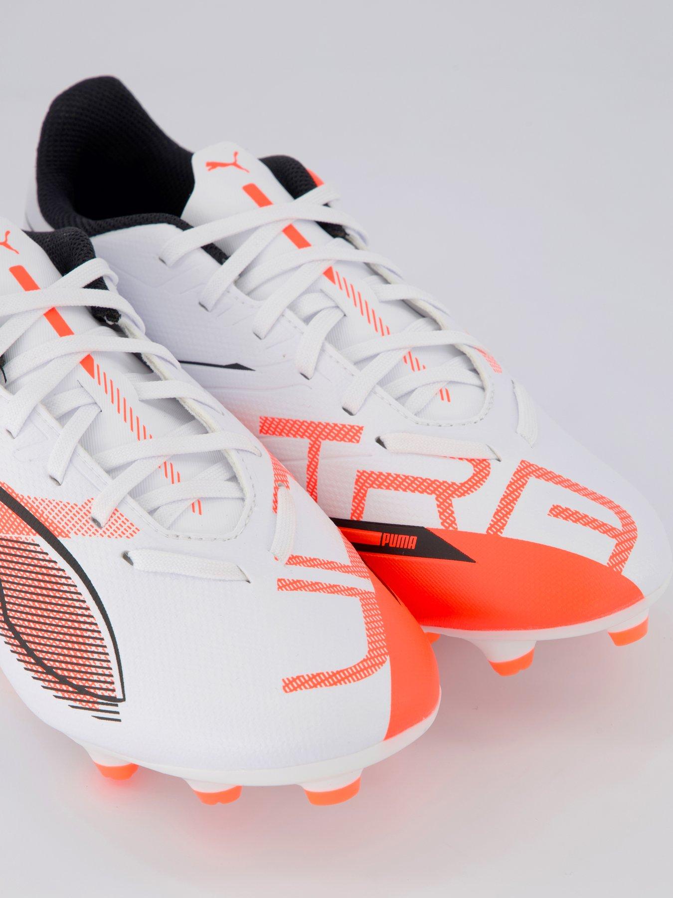  image of puma-womens-ultra-5-play-firm-ground-football-boots-white