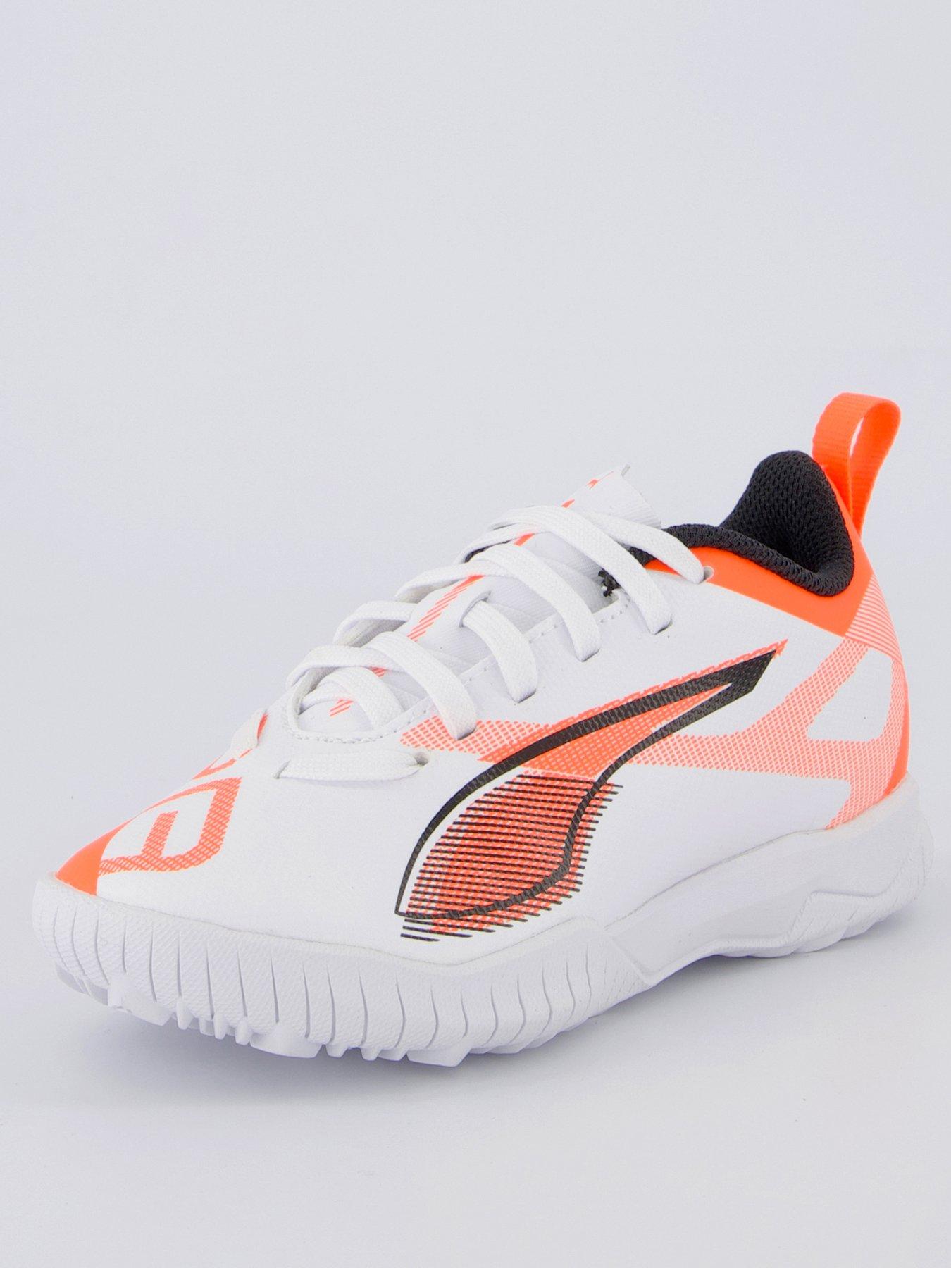  image of puma-junior-ultra-5-play-astro-turf-football-boots-white