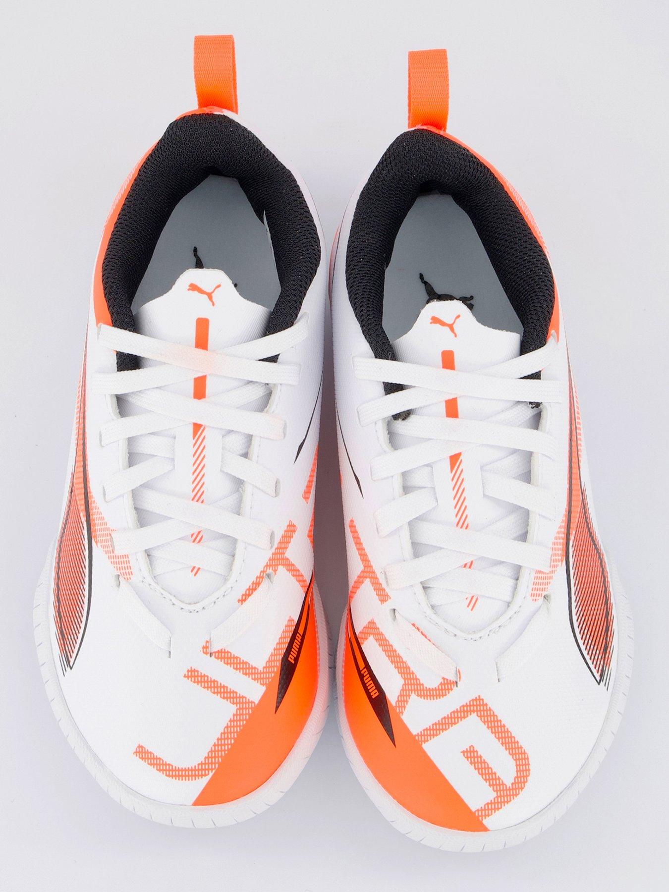  image of puma-junior-ultra-5-play-astro-turf-football-boots-white