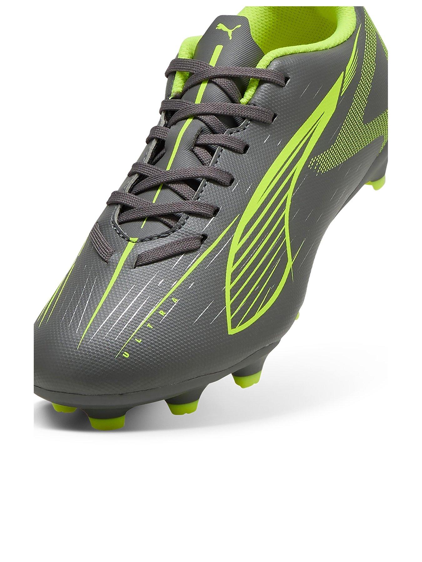 Image 2 of 5 of Puma Junior Ultra 5 Play Firm Ground Football Boots - Grey