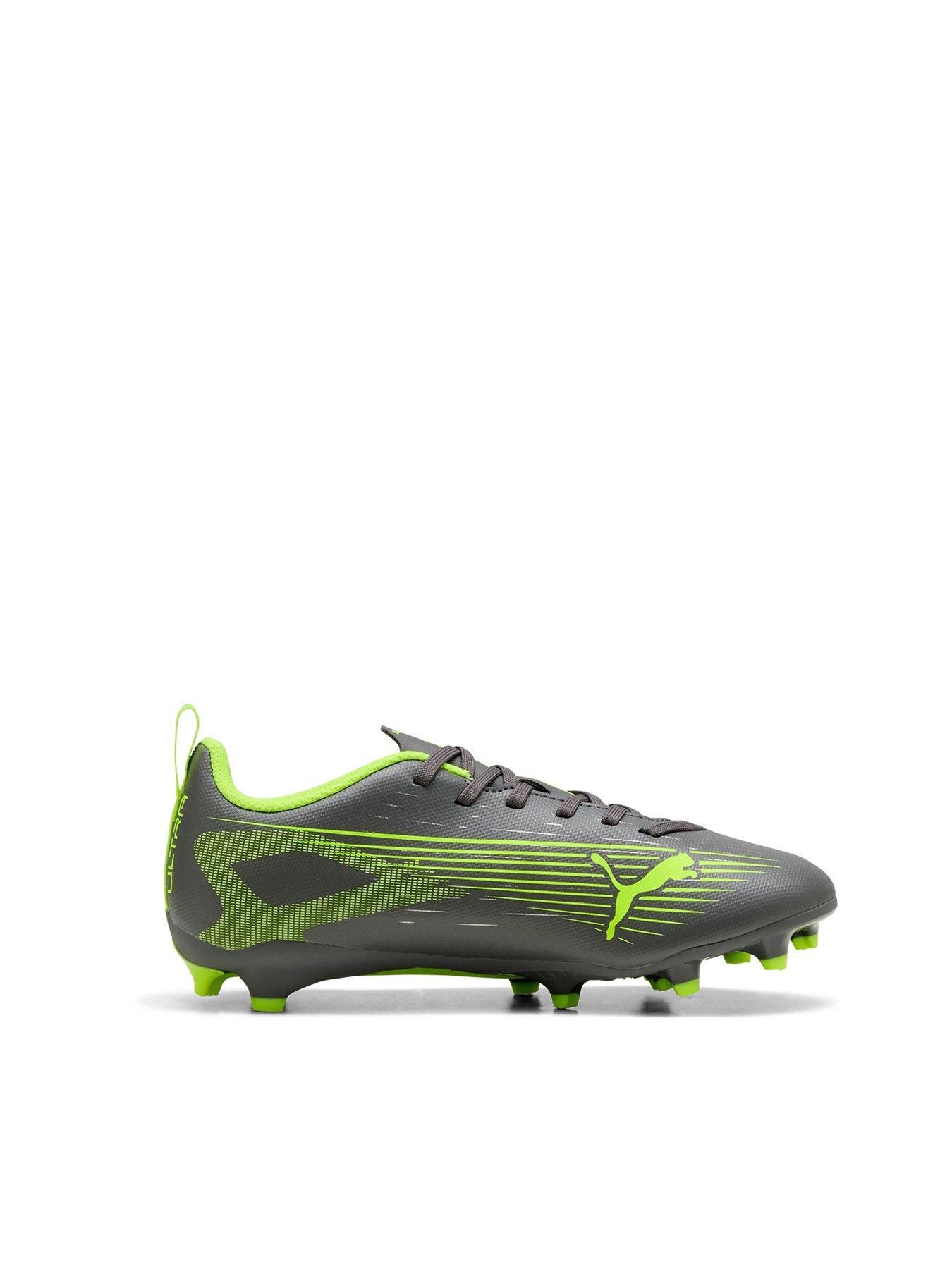 Image 5 of 5 of Puma Junior Ultra 5 Play Firm Ground Football Boots - Grey