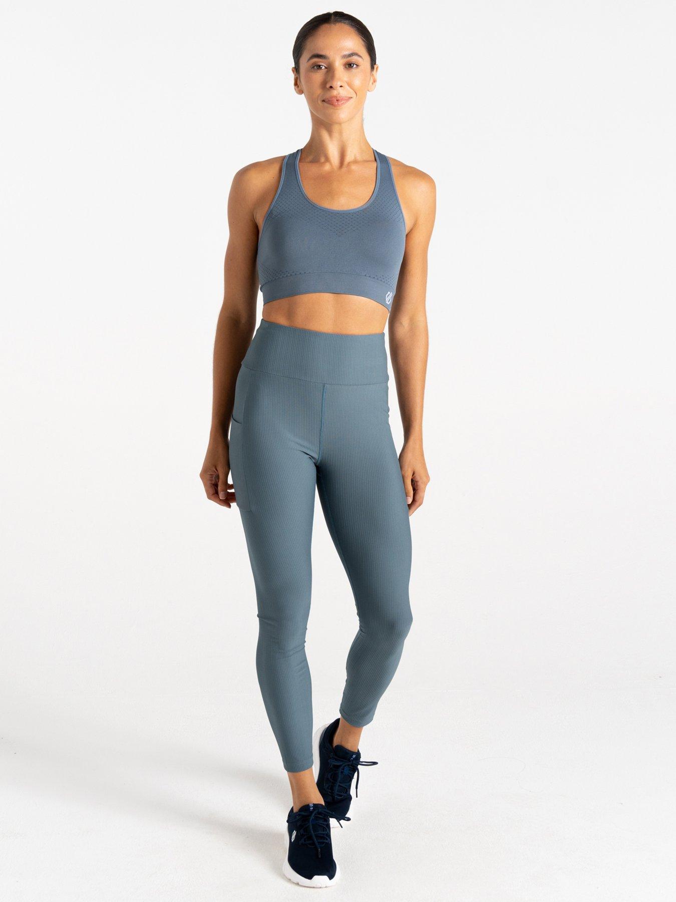 undefined Womens Hustle Workout Legging - Grey