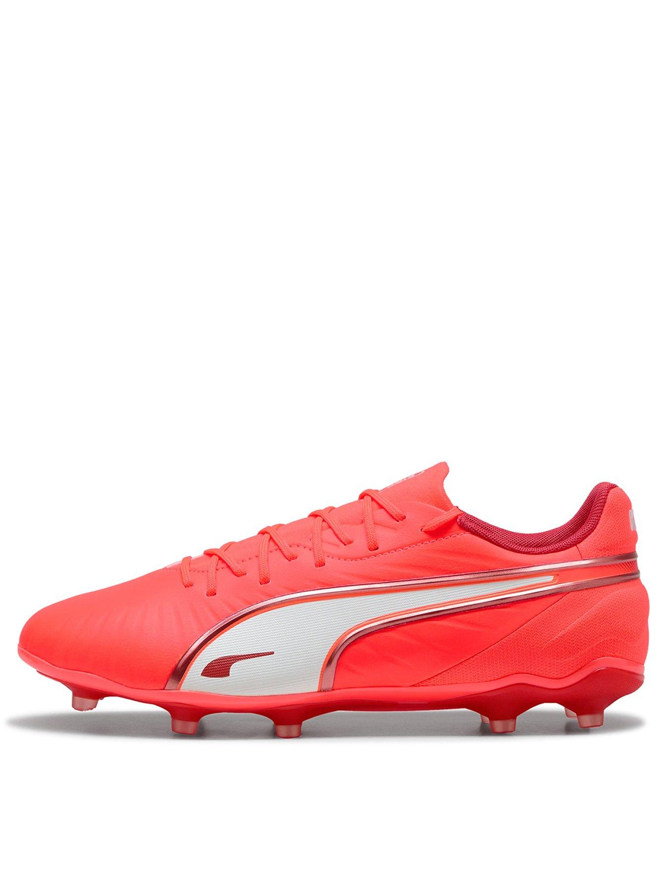 undefined Mens King Match Firm Ground Football Boots - Red - Red