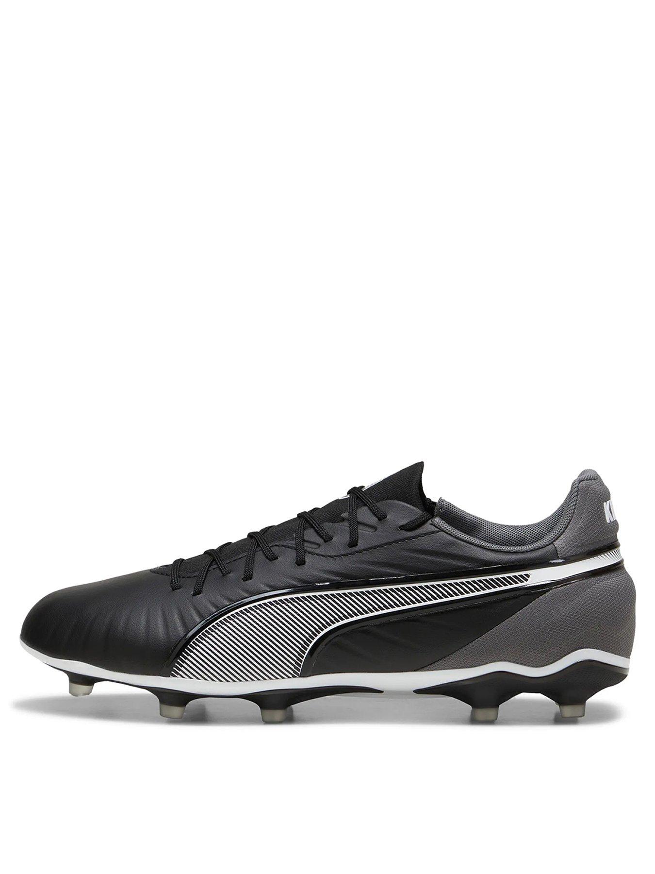  image of puma-mens-king-match-firm-ground-football-boots-black