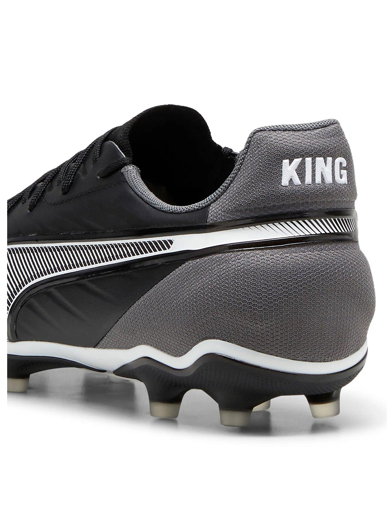  image of puma-mens-king-match-firm-ground-football-boots-black