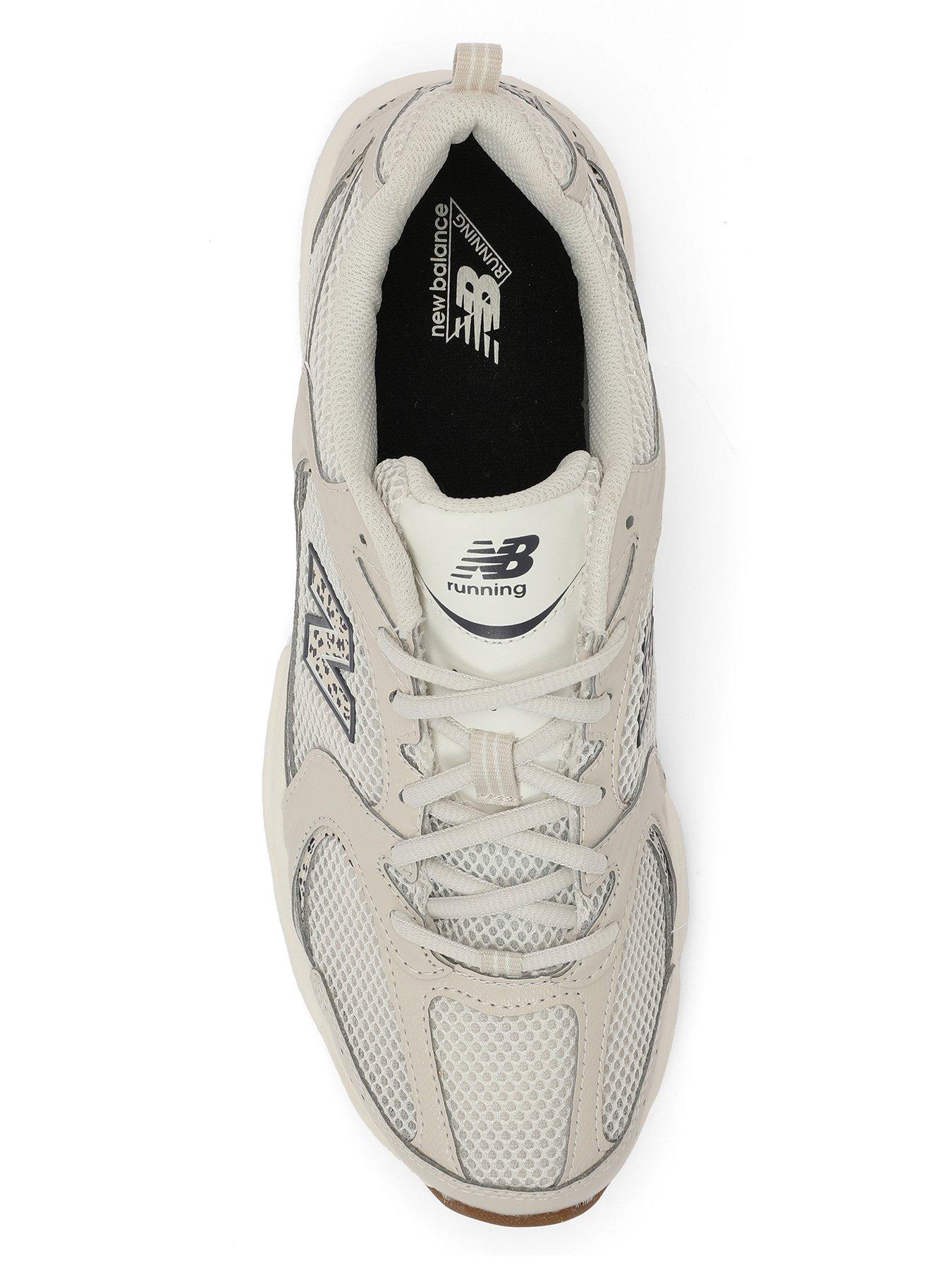  image of new-balance-womens-530-leopard-print-trainers-beige